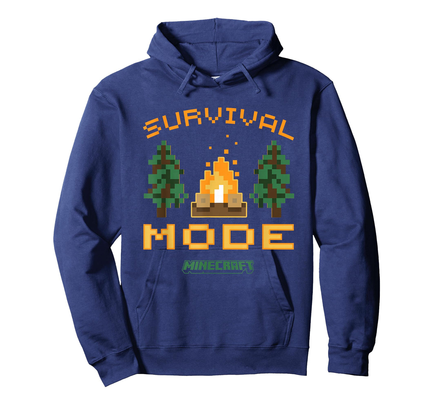 Minecraft Survival Mode Campfire In The Woods T-Shirt