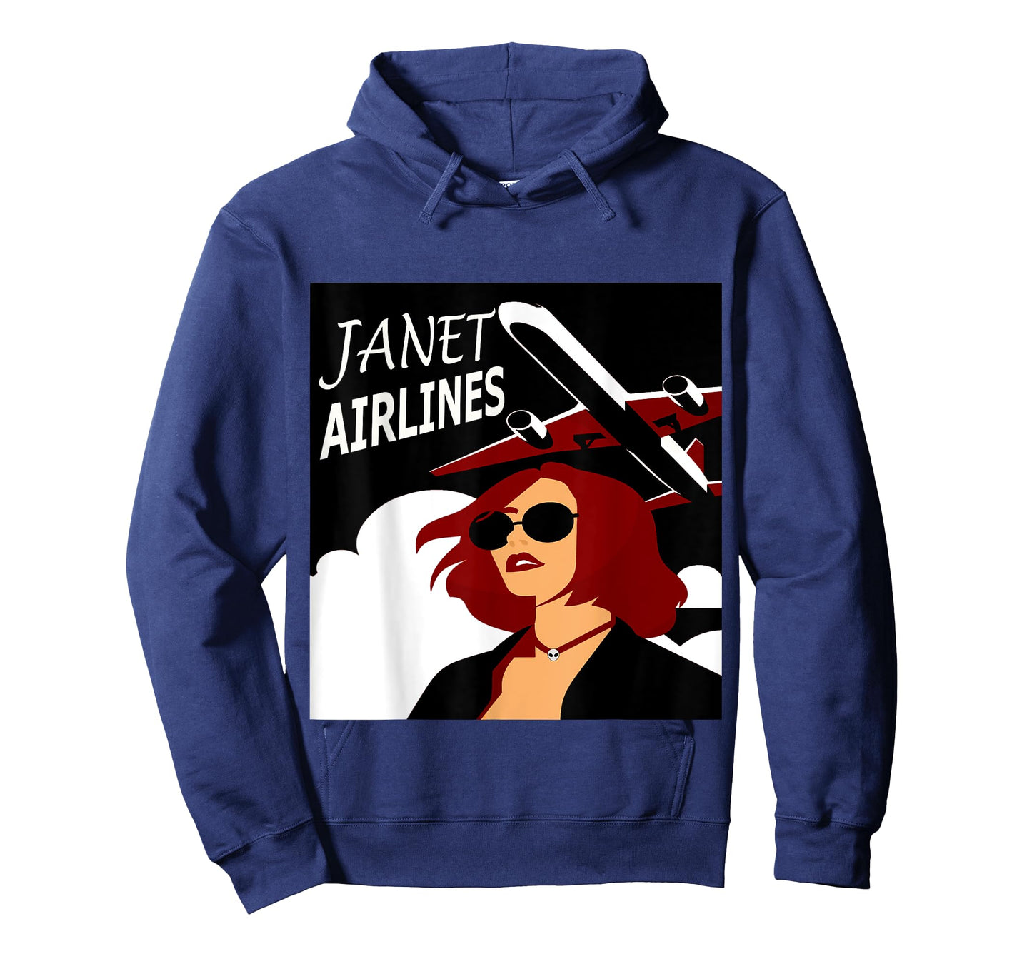 Alien Area 51 Nevada Janet Airlines Tshirt Shirt Top Tee T-Shirt