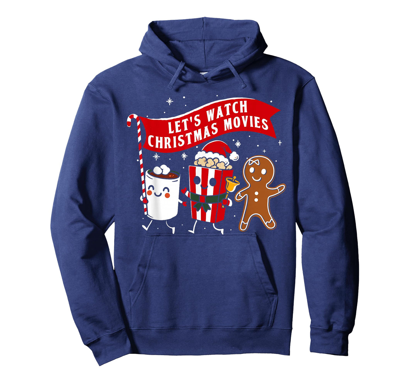 Watch Movies Men Women Kids Funny Christmas T-Shirt