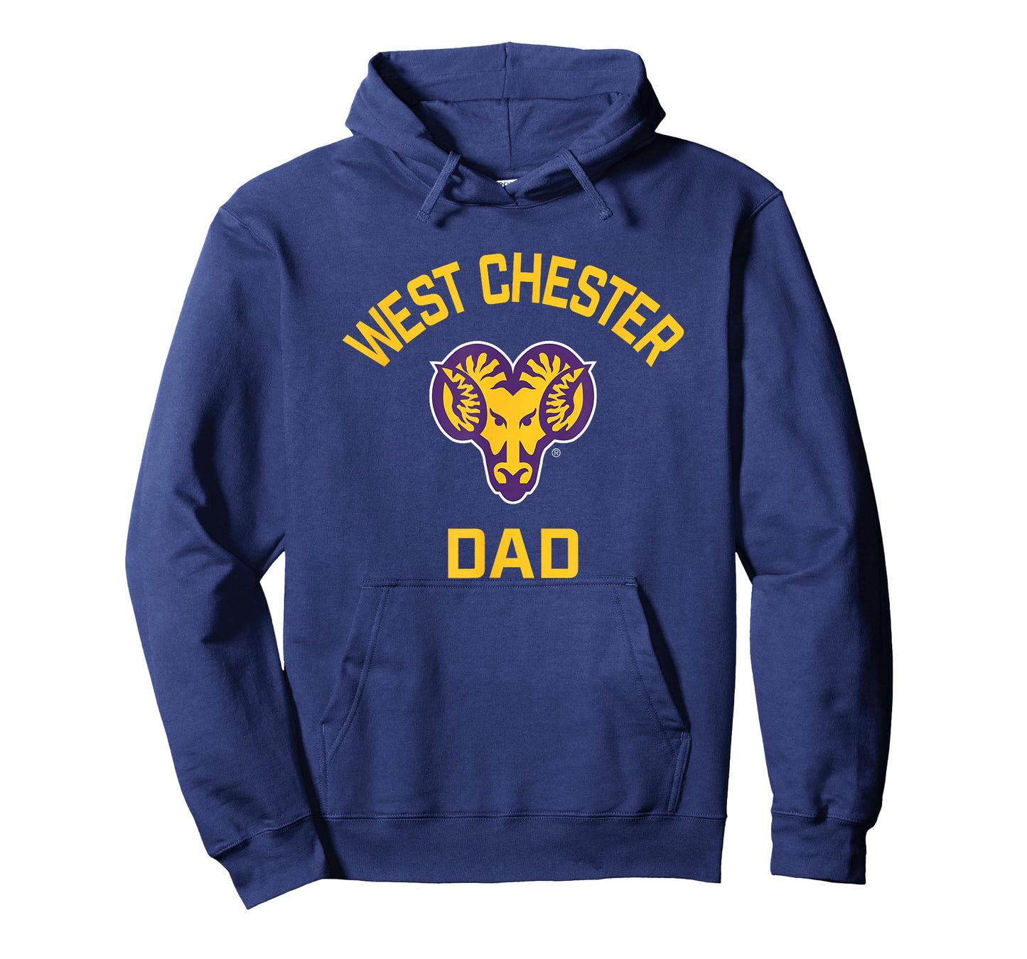 West Chester University Golden Rams Arched Dad T-Shirt