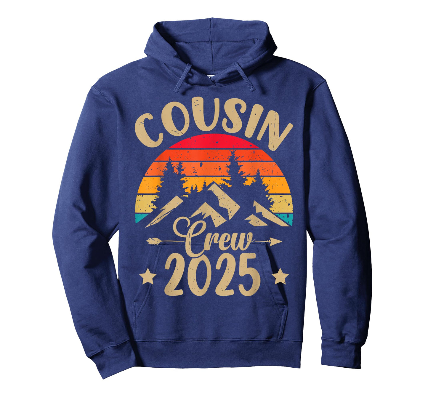 Vacation Family Reunion Cousin Crew 2025 Matching T-Shirt