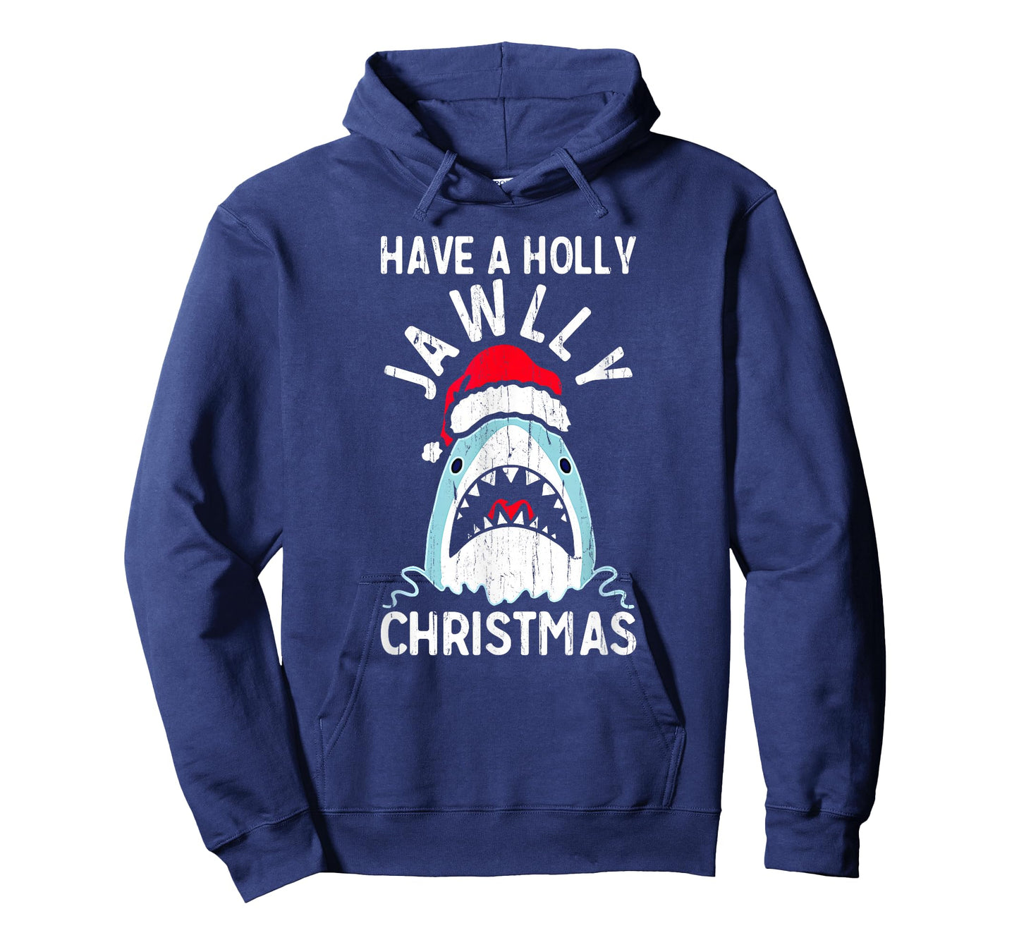Have A Holly Jawly Christmas, Shark Christmas T-Shirt