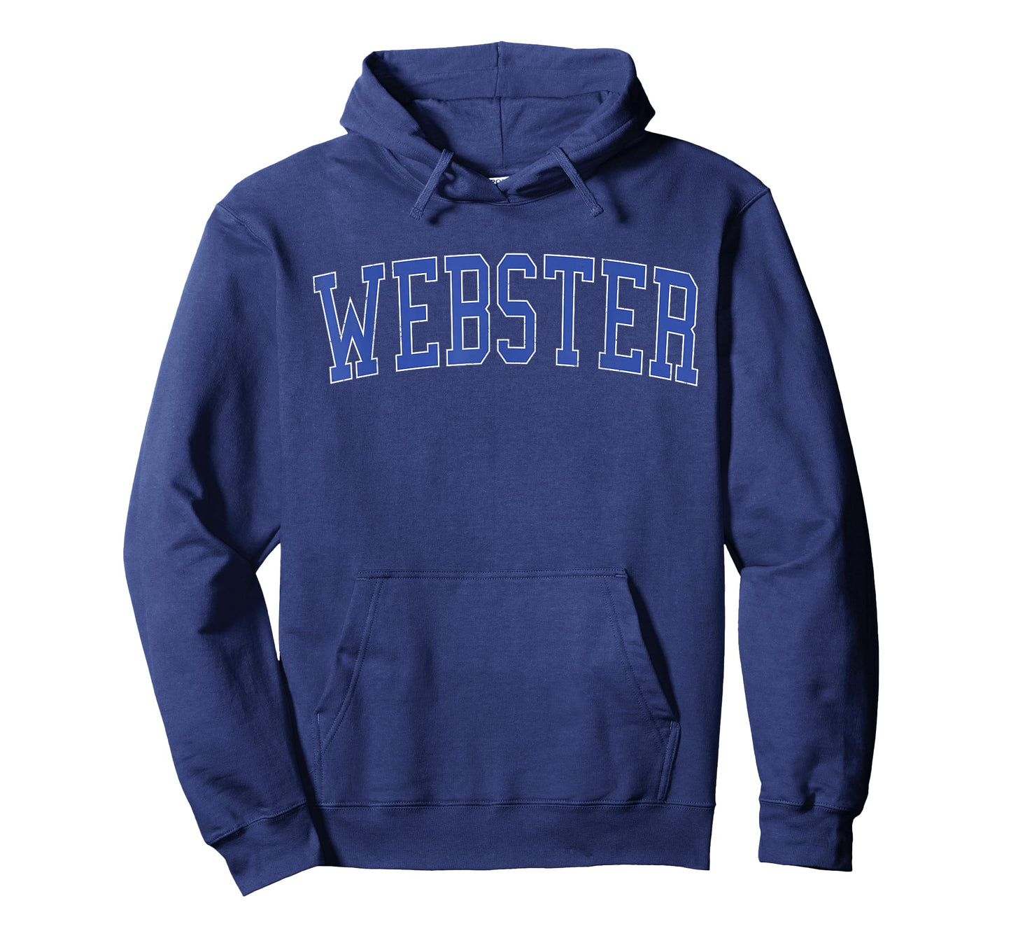 Vintage Webster TX Distressed Blue Varsity Style T-Shirt