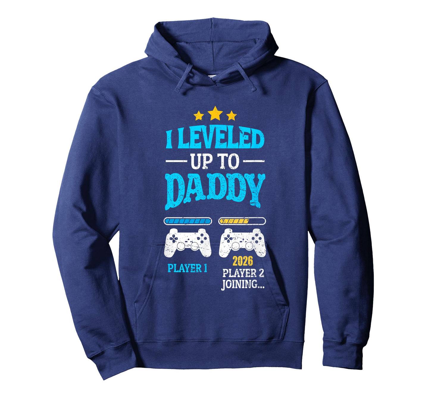 New Dad Fathers Day Leveled Up To Daddy 2026 Level Unlocked T-Shirt