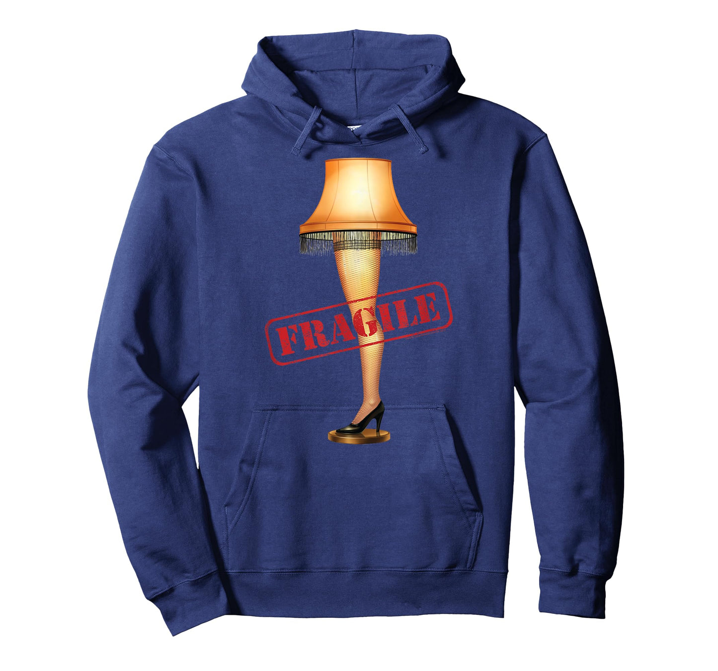 A Christmas Story Fragile Stamp Leg Lamp Funny Holiday T-Shirt