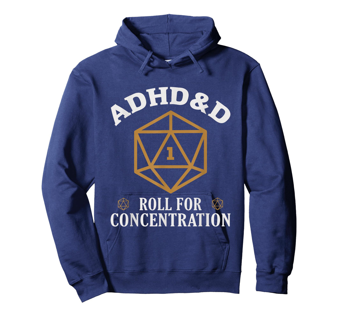 ADHD&D Roll For Concentration Funny Table Top Gamer T-Shirt