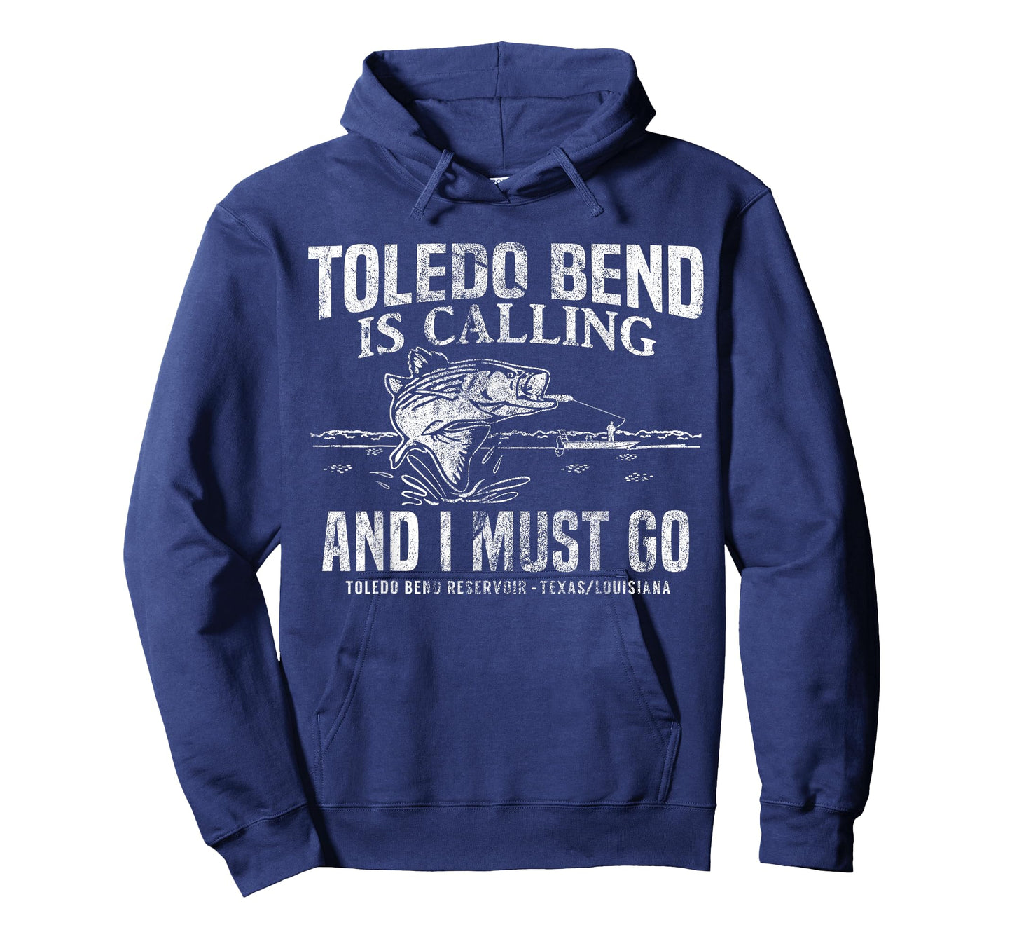 Toledo Bend Is Calling Shirt Funny Texas Bass Fishing Gift T-Shirt