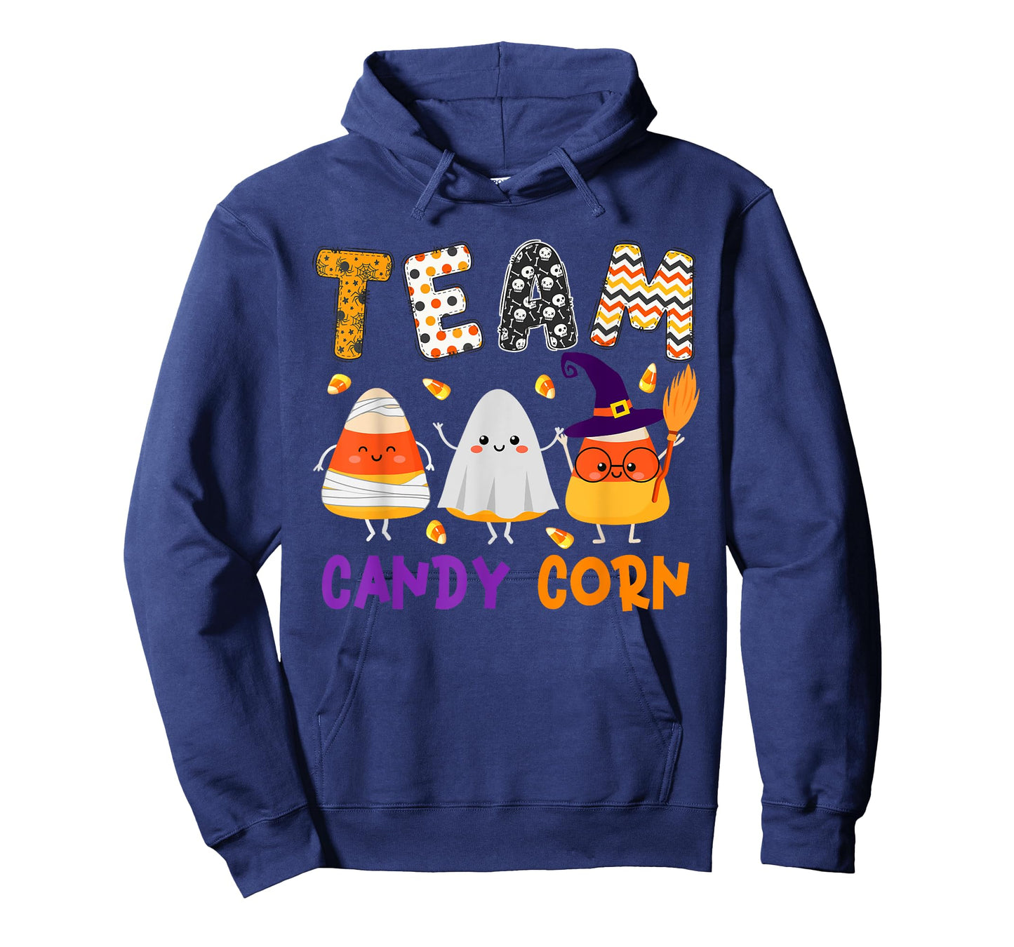 Team Candy Corn Halloween Candy Corns As Witch Boo Mummy T-Shirt