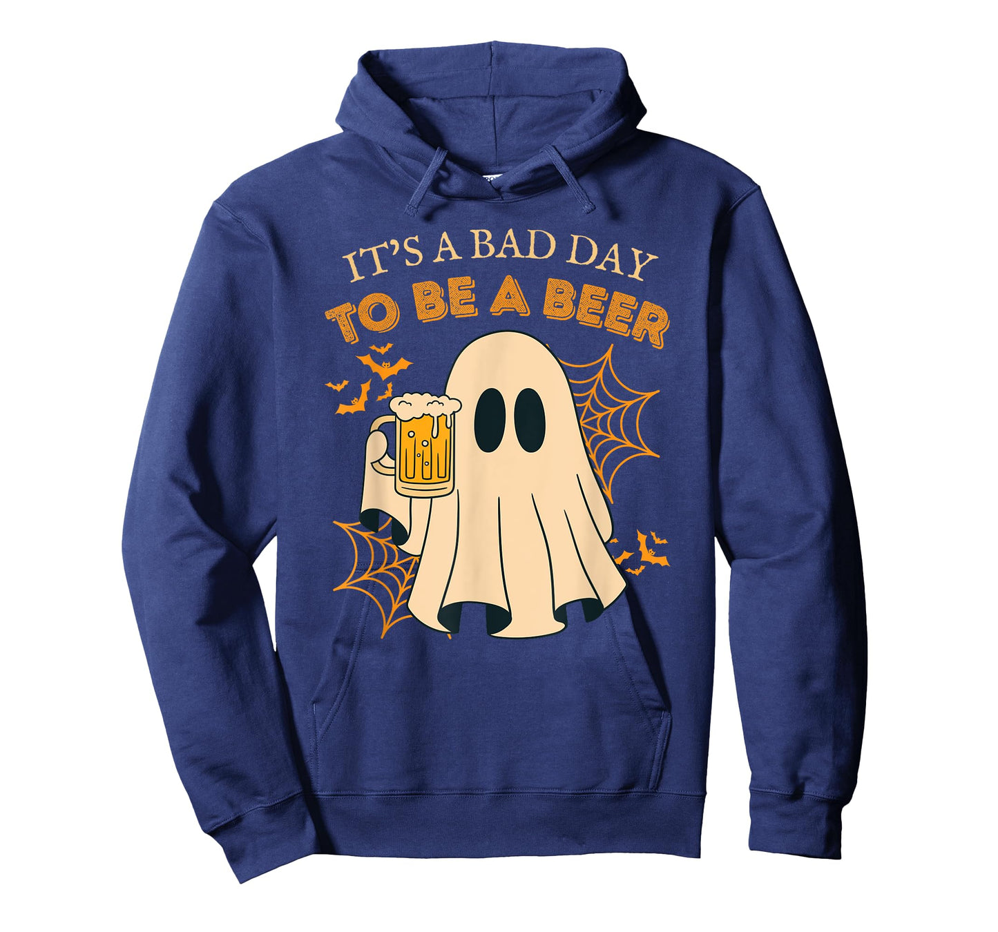 it's a bad day to be a beer vintage funny ghost halloween T-Shirt