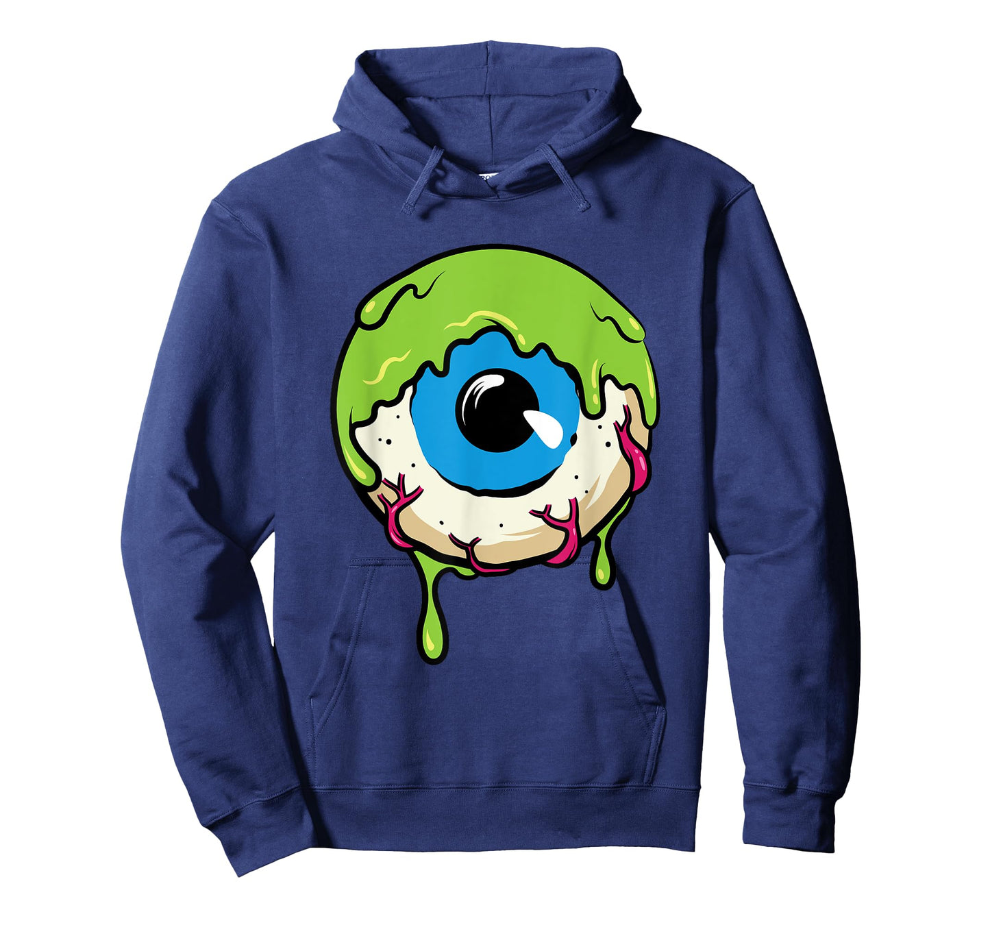Slimy Human Eye Ball - Creepy Funny Halloween Tee Shirt