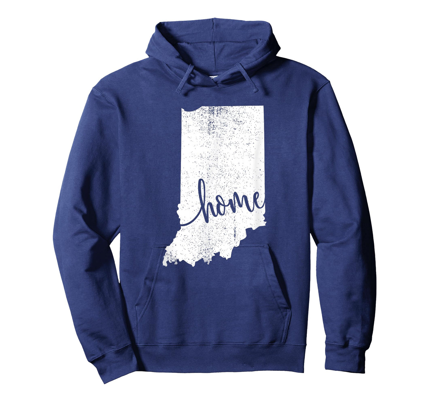 Indiana Home Love Vintage state map outline shirt T-Shirt