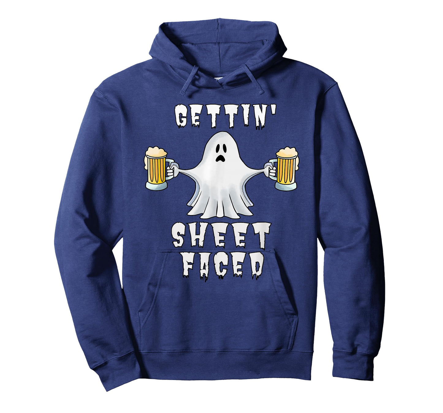 Halloween Boos Booze Beer Drinking Alcohol Ghost T-Shirt