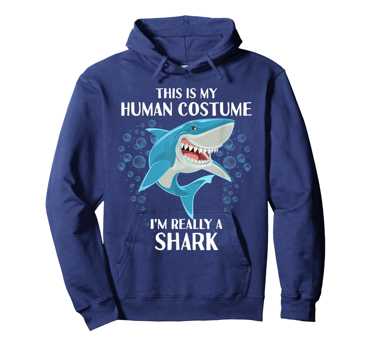 This is my Human Costume - Funny Halloween Shark T-Shirt
