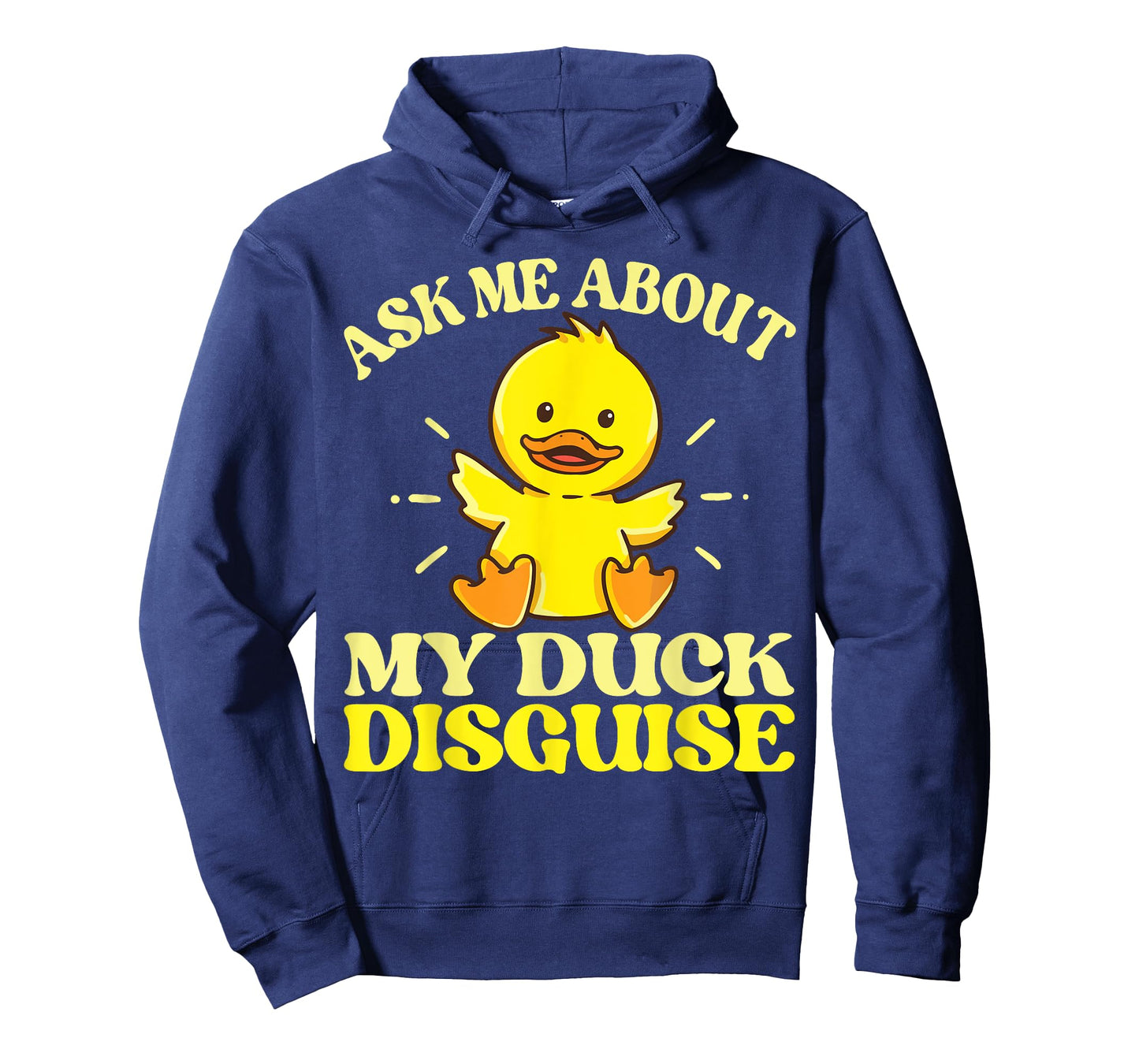 Ask Me About My Duck Disguise Duck Costume Halloween Funny T-Shirt