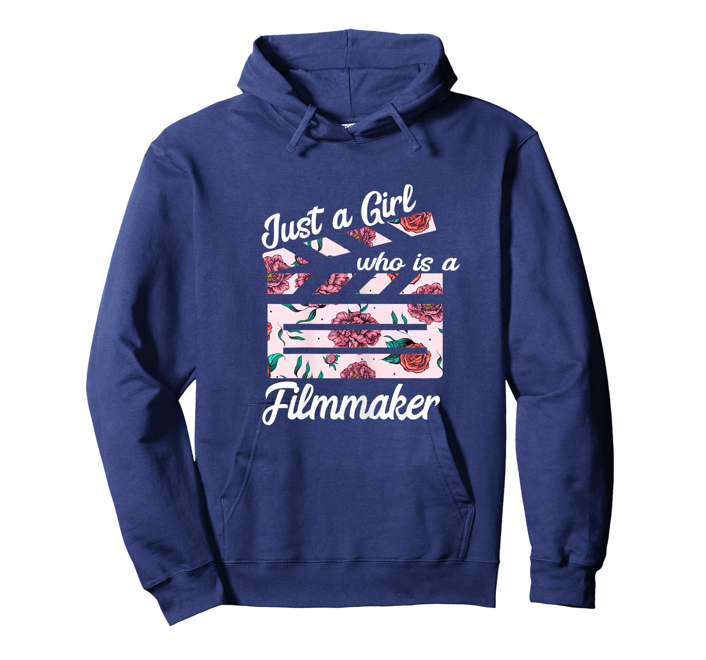 Just A Girl Who Is A Filmmaker Film Director Clapboard T-Shirt