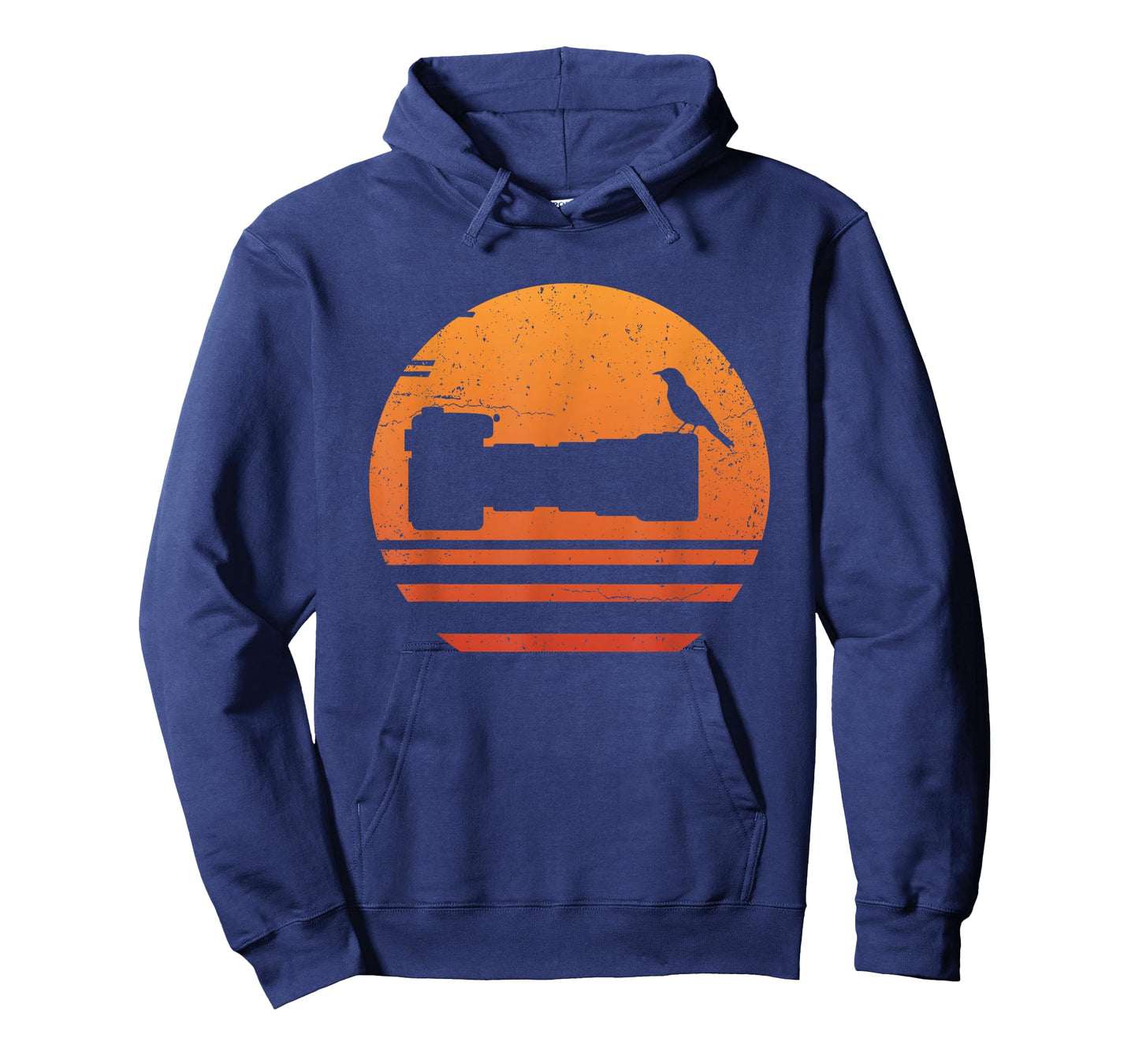 Bird Photographer Camera Retro T-Shirt