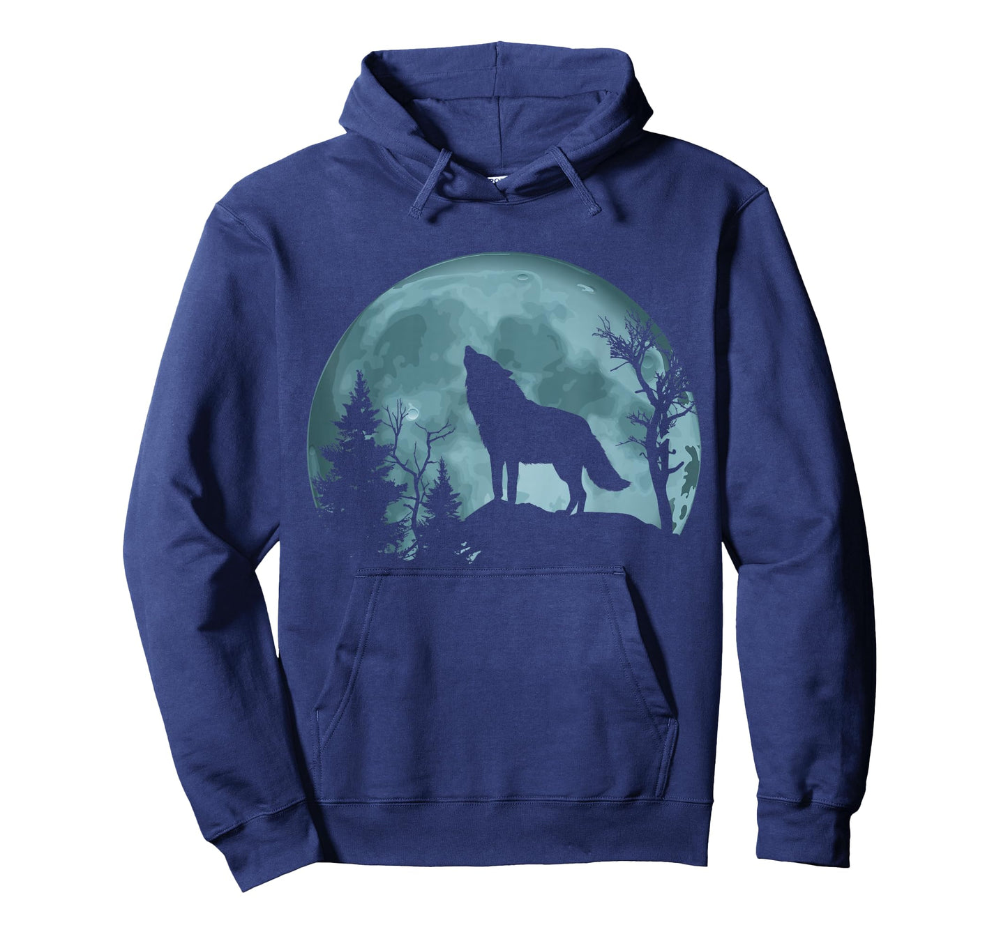 Wolf Howling at the Moon T-Shirt