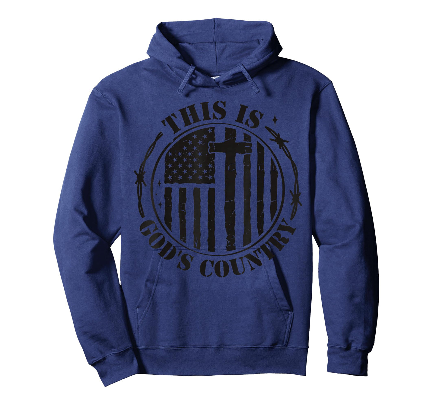 This Is God's USA Country Flag Patriotic Christian Faith USA T-Shirt