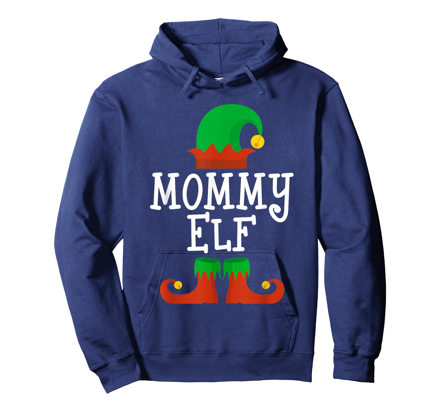 Family I'm The Mommy Elf Christmas Matching Pajama Funny T-Shirt