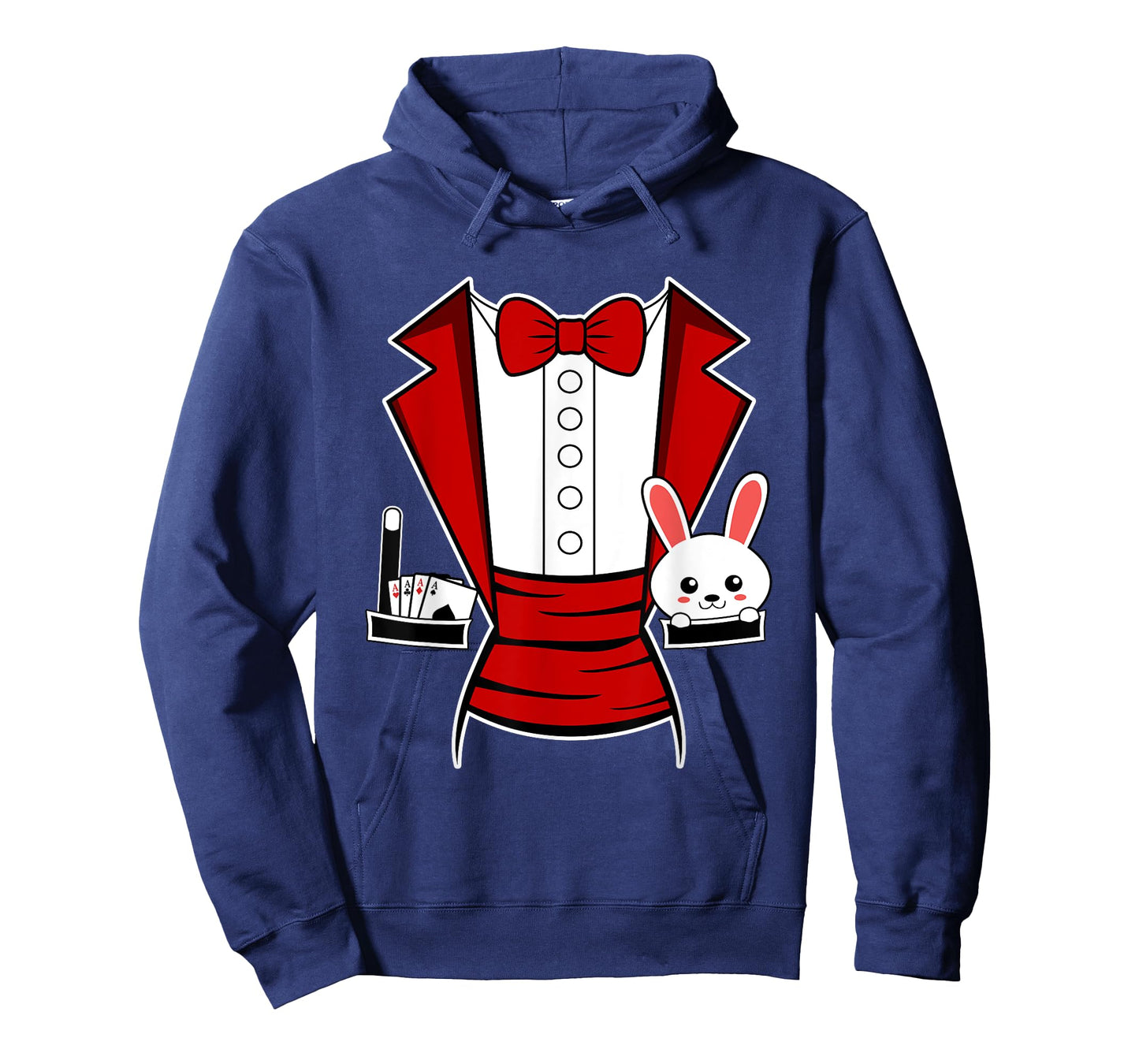 Kids Adult Halloween Magician Costume Tuxedo Magic Show Men T-Shirt