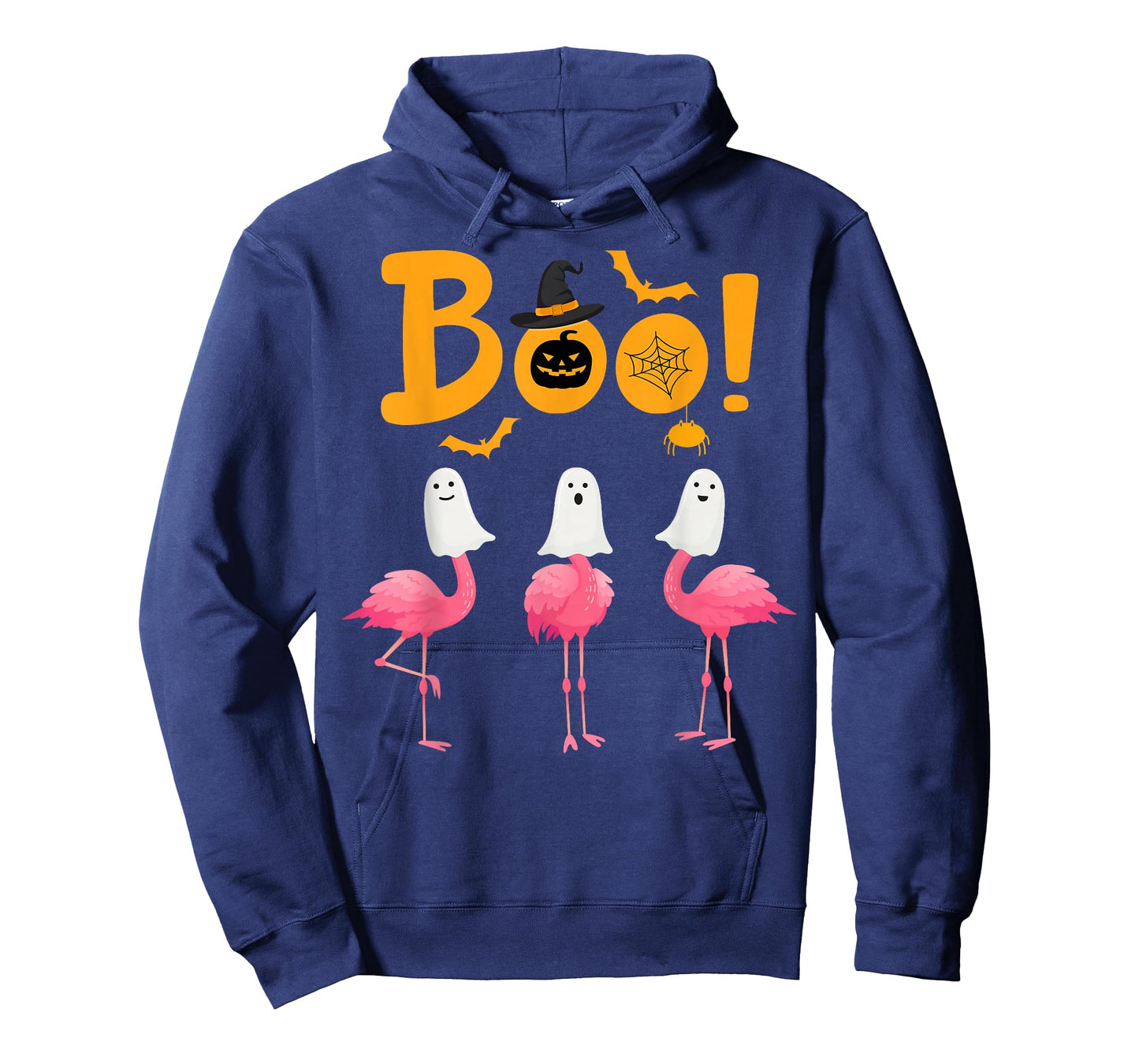 Boo Flamingo Lover Spooky Ghost Halloween Trick or Treat T-Shirt