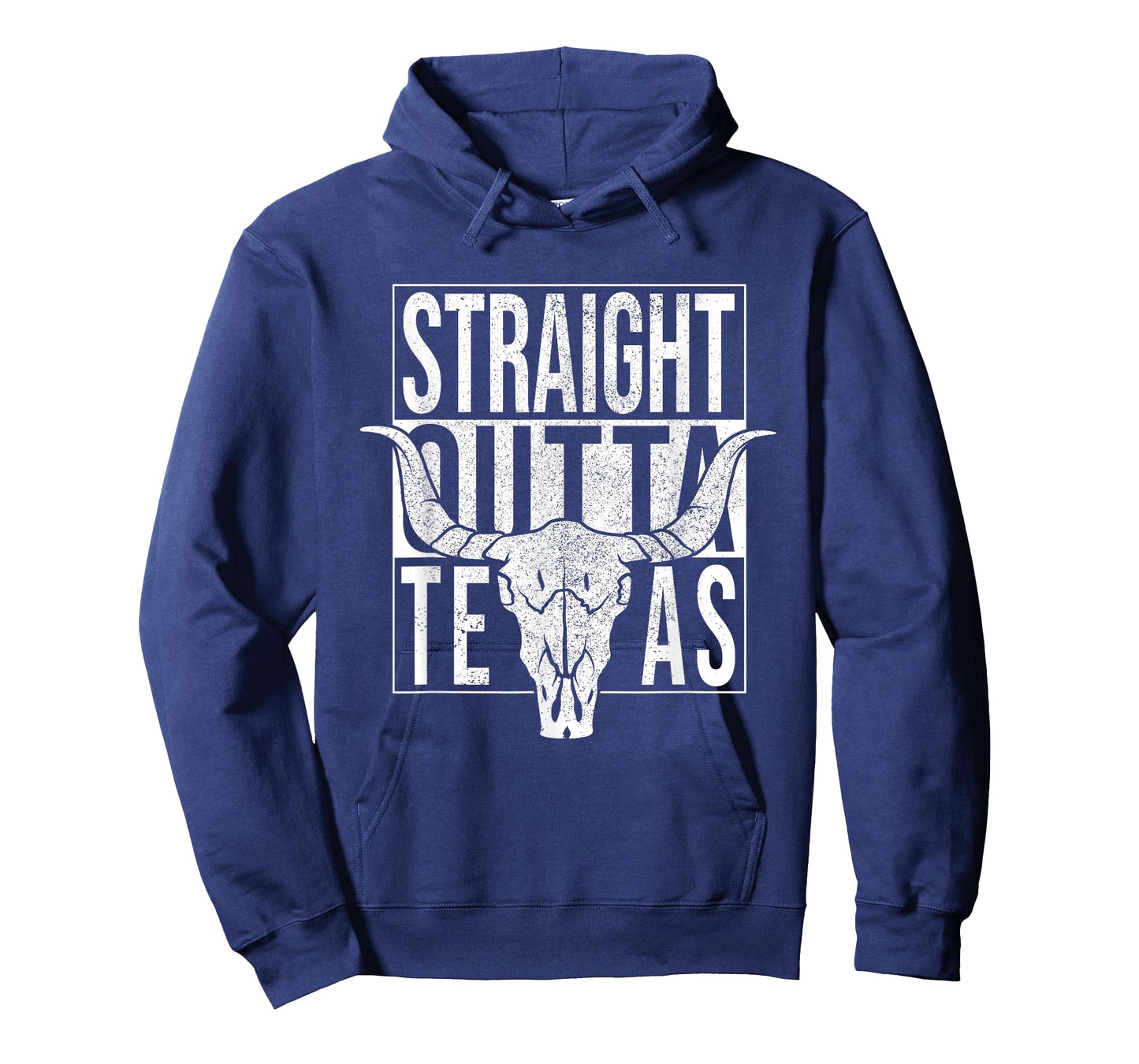 Straight Outta Texas Longhorn Cowboy and Rodeo T-Shirt