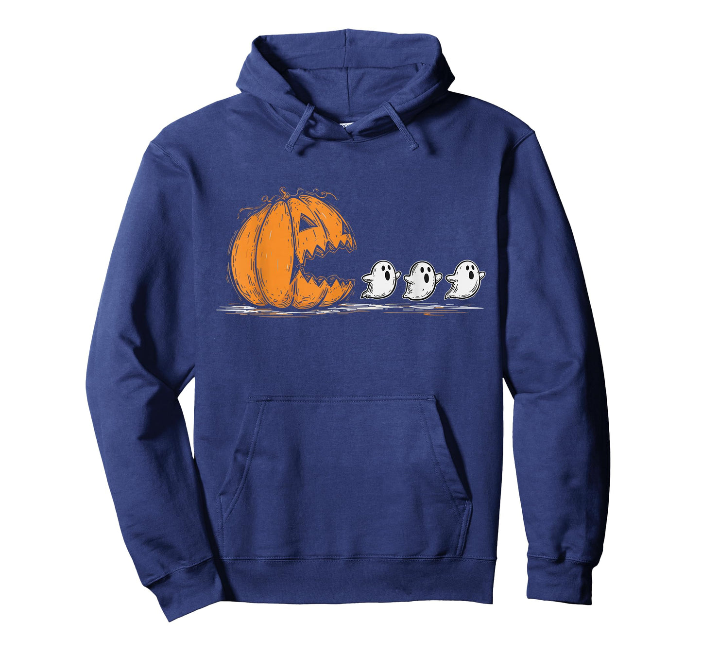 Halloween Pumpkin Chasing Ghost T-Shirt