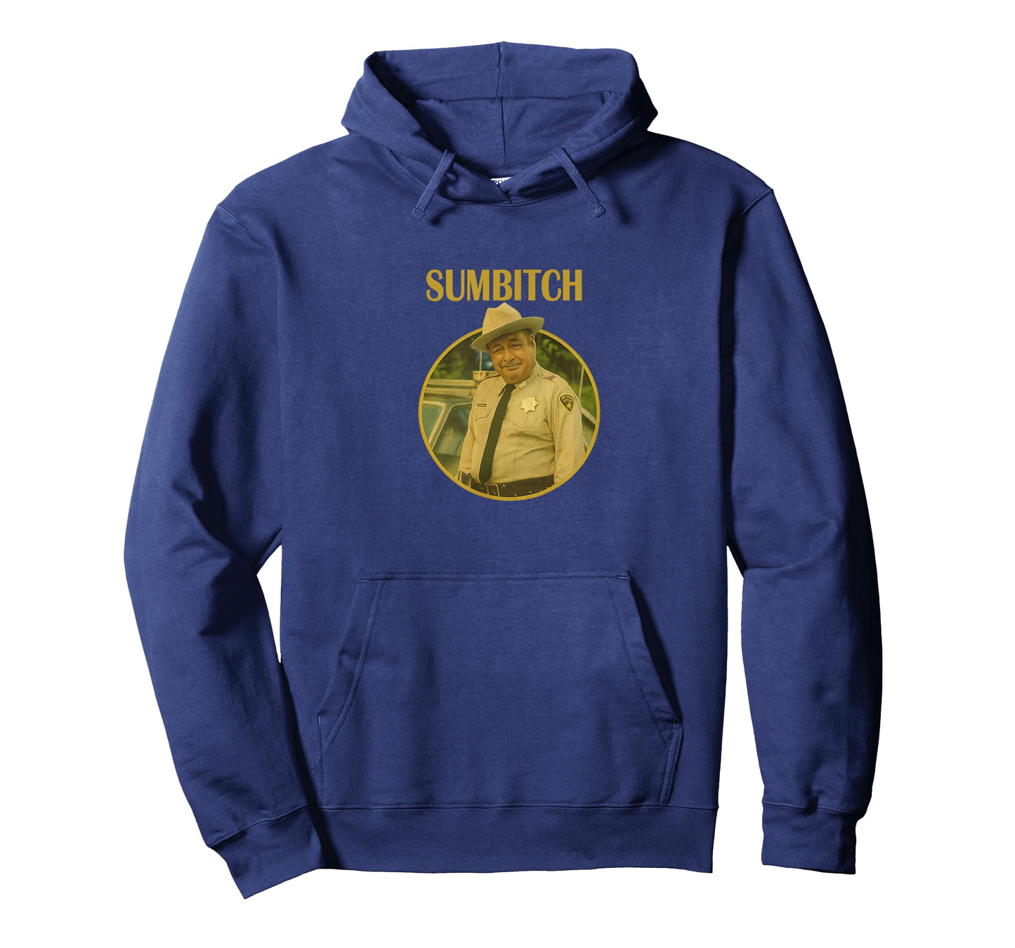 Funny Sumbitch Sheriff Retro Humor Design T-Shirt