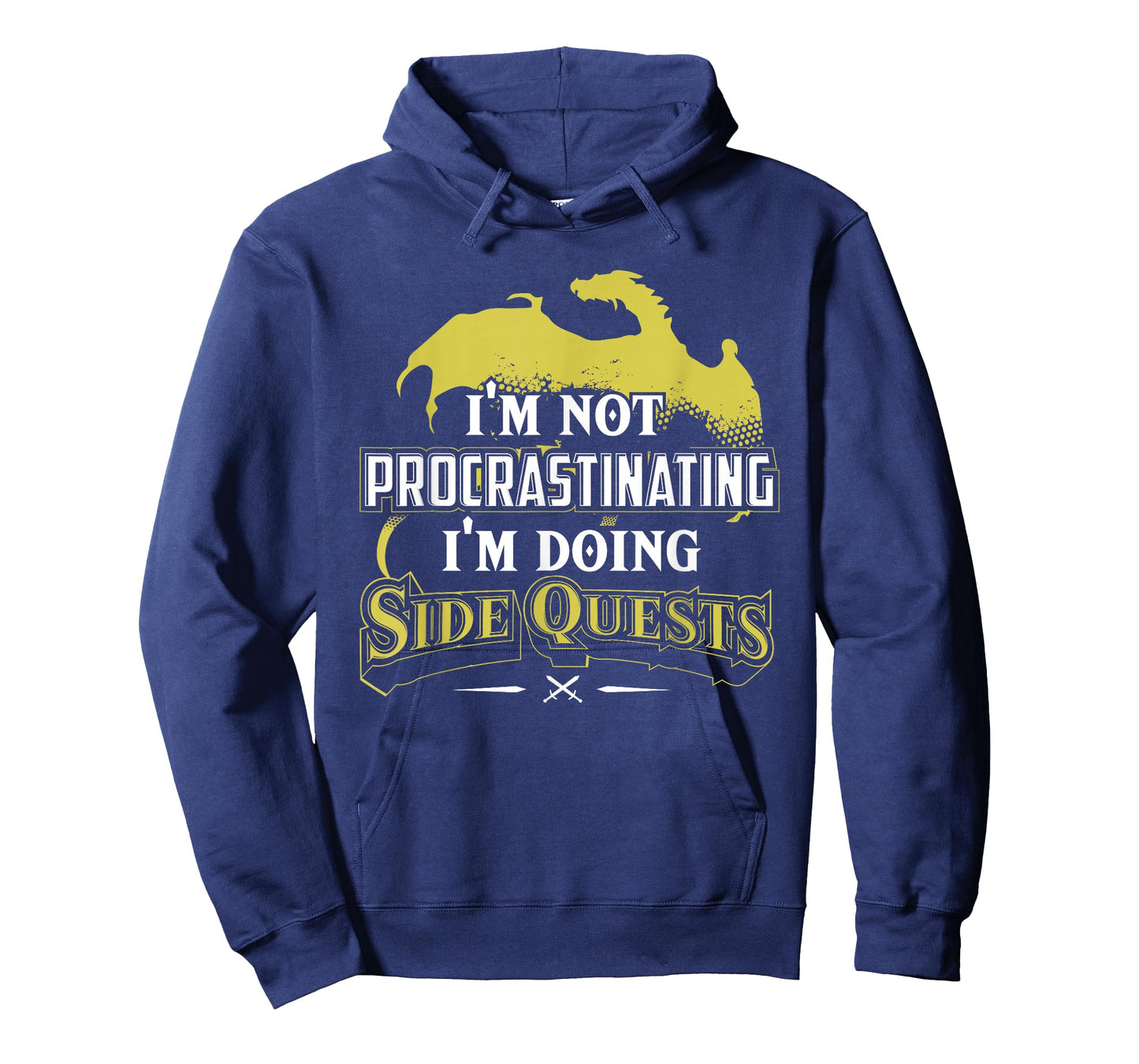 RPG Gamer T-Shirt: I'm Doing Side Quests - Casual Crew Neck, Short Sleeve, Adult Polyester Tee (Black)