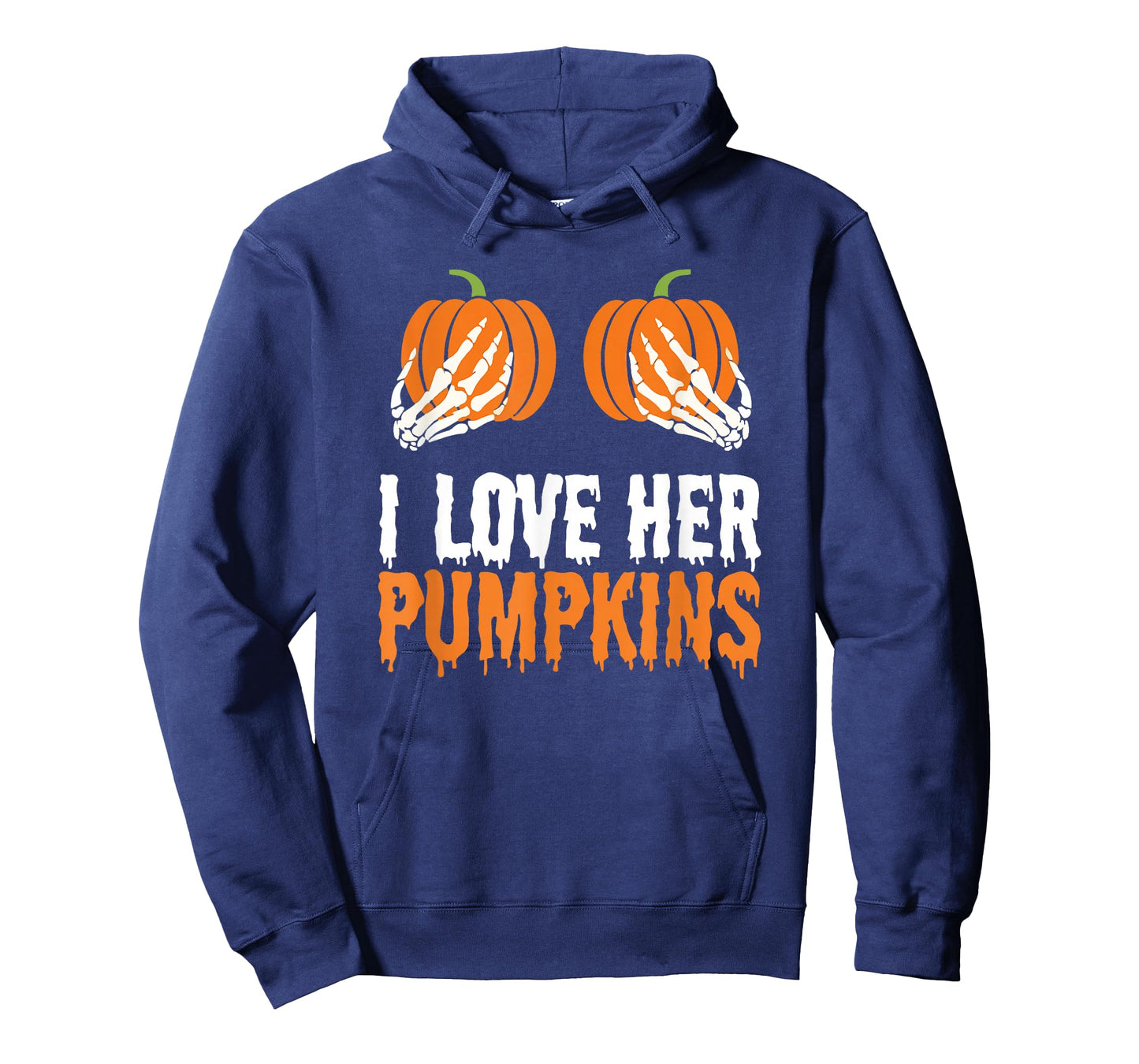 I Love His Broomstick I Love Her Pumpkins Halloween Couples T-Shirt