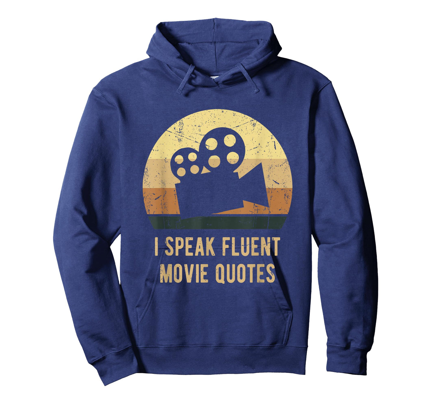 I Speak Fluent Movie Quotes Vintage Funny Movie Lover Gift T-Shirt