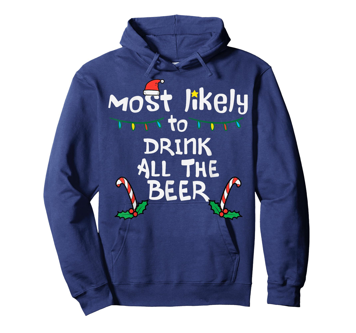 Most Likely Funny Christmas Xmas Family Matching Dad Men Guy T-Shirt