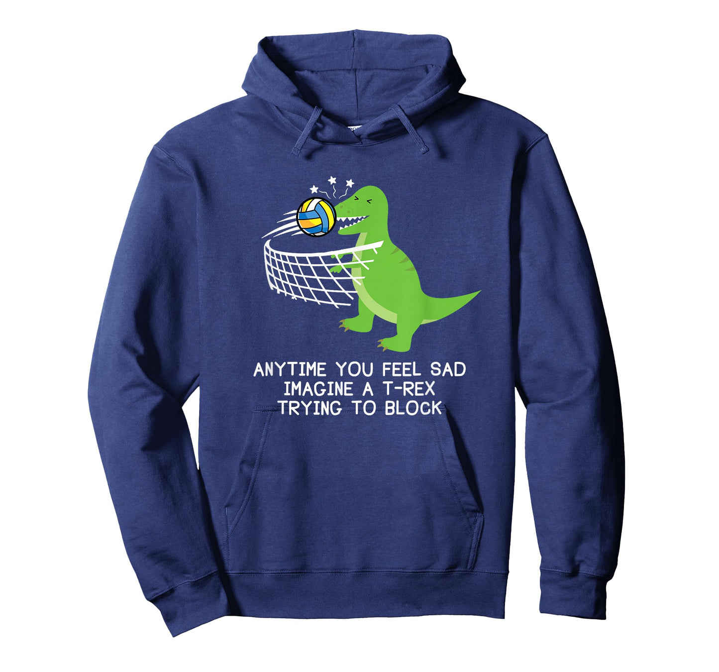 Volleyball Player T-Rex T-Shirt