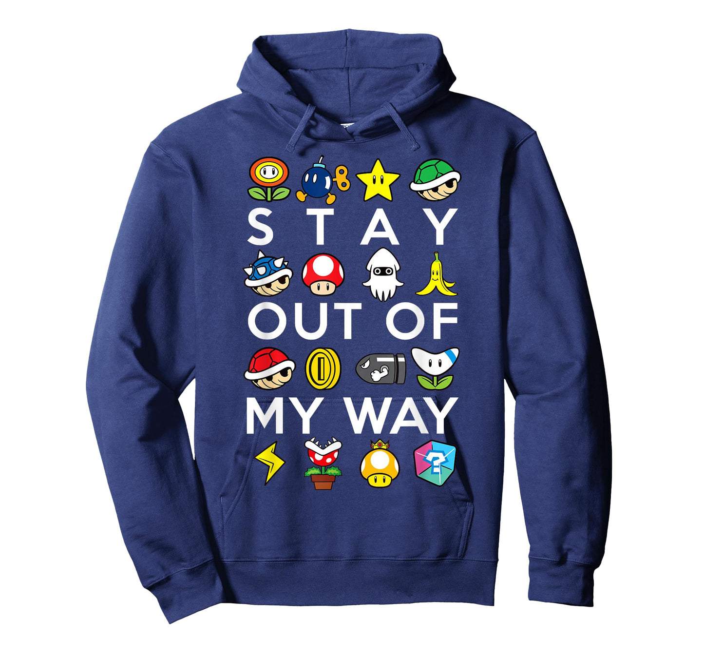Nintendo Mario Kart Stay Out Of My Way Graphic T-Shirt T-Shirt