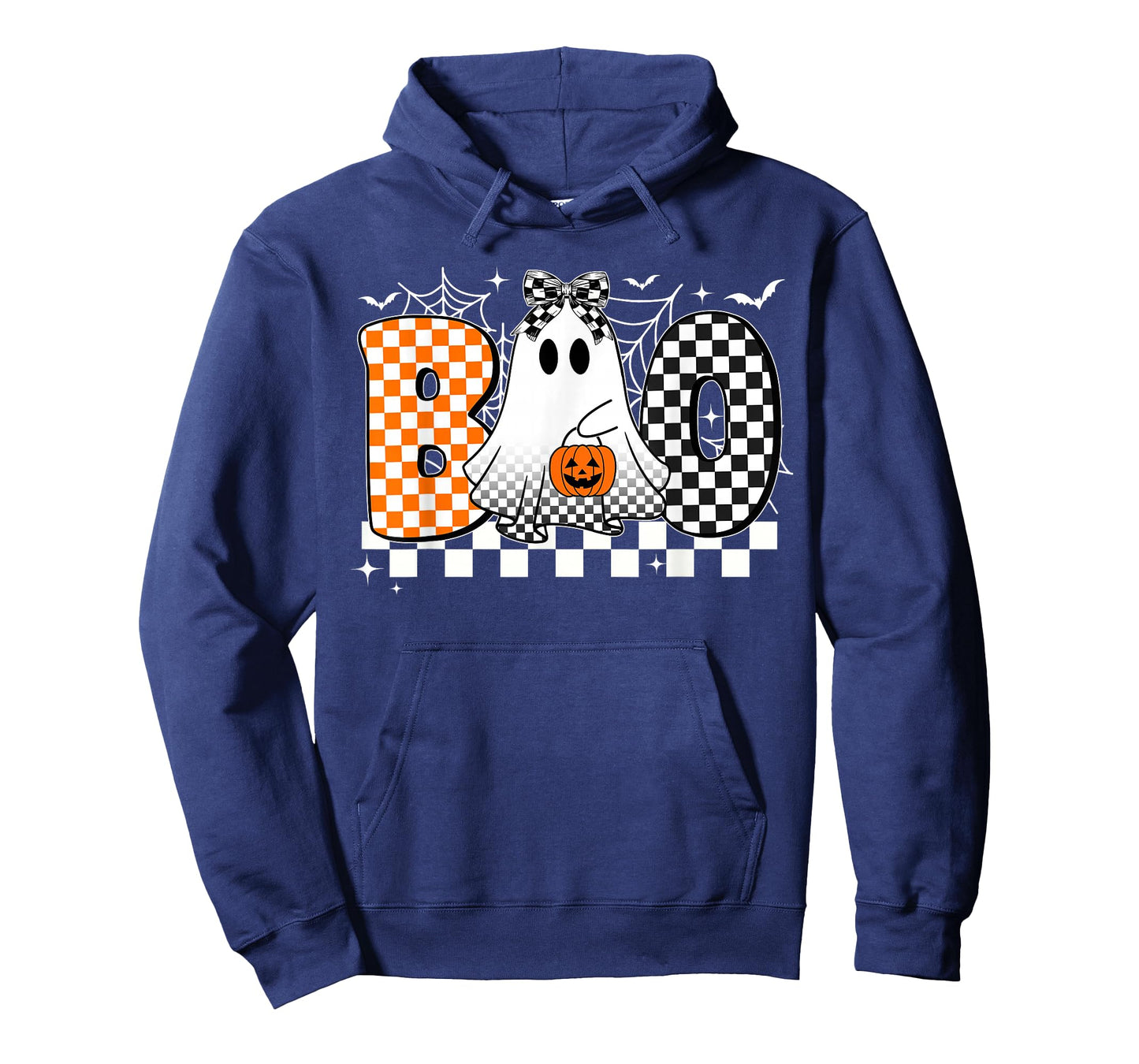Retro Boo Ghost Halloween Pumpkin T-Shirt