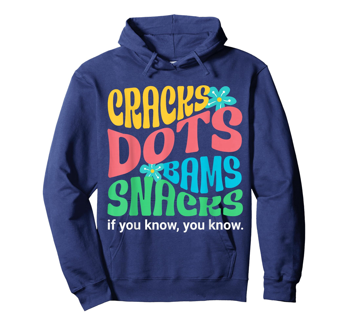 Retro Mahjong Cracks Dots Bams Snacks, Women Groovy Floral T-Shirt