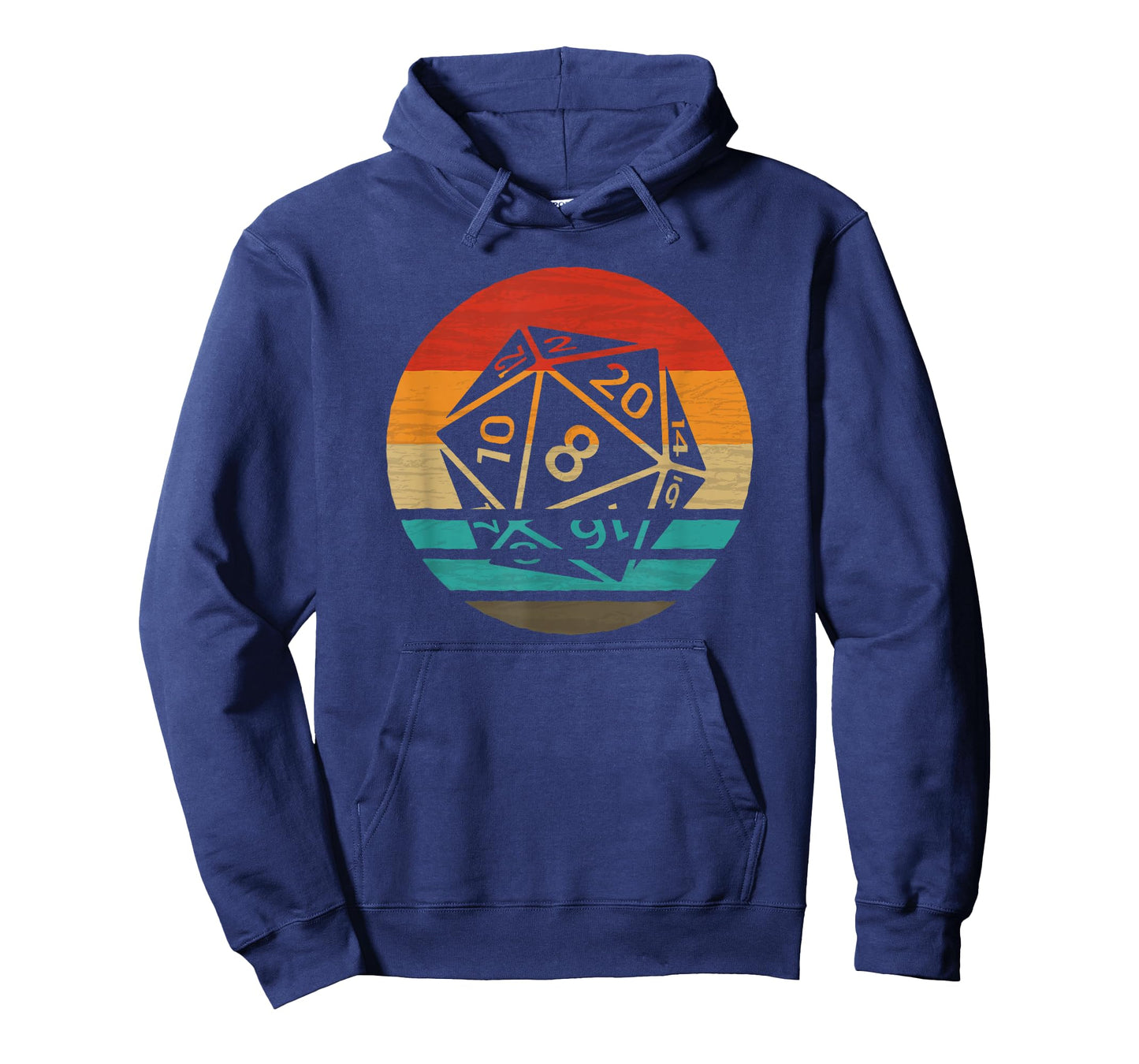 20 Sided Dice Retro Style Vintage T-Shirt