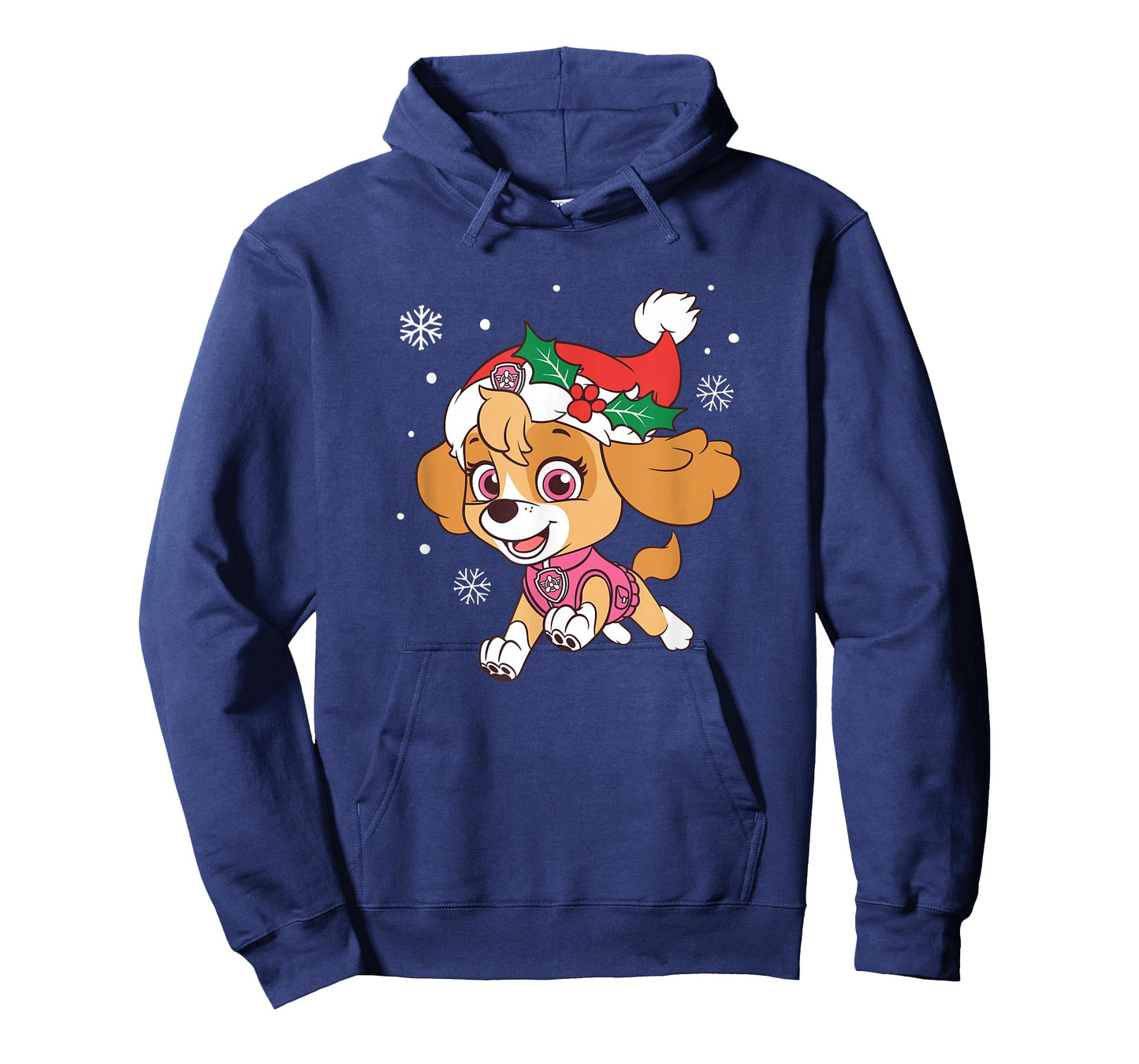 Paw Patrol Skye Christmas Hat Snowflake T-Shirt