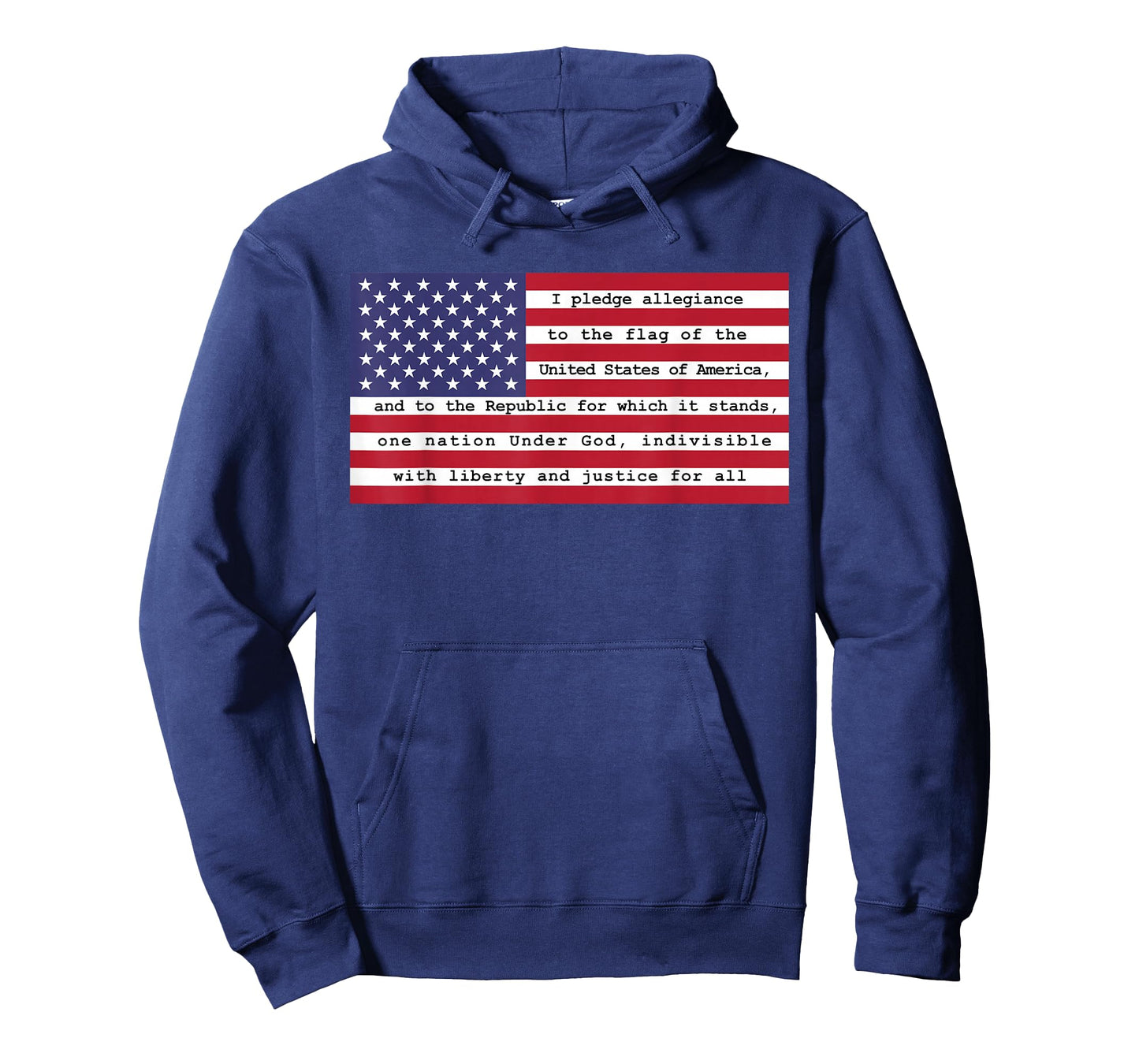 American Flag I Pledge Allegiance to the Flag of the USA T-Shirt