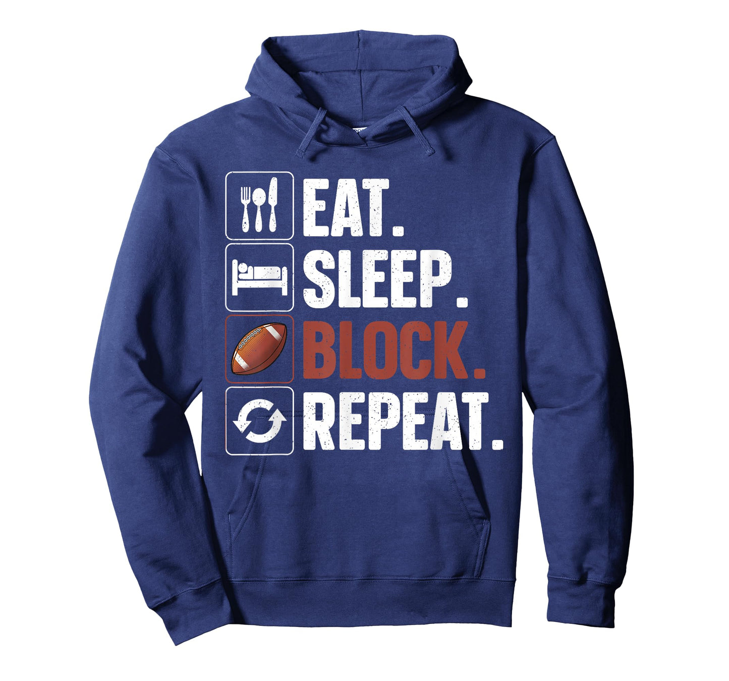 Lineman Art For Men Women Football Player Offensive Lineman T-Shirt