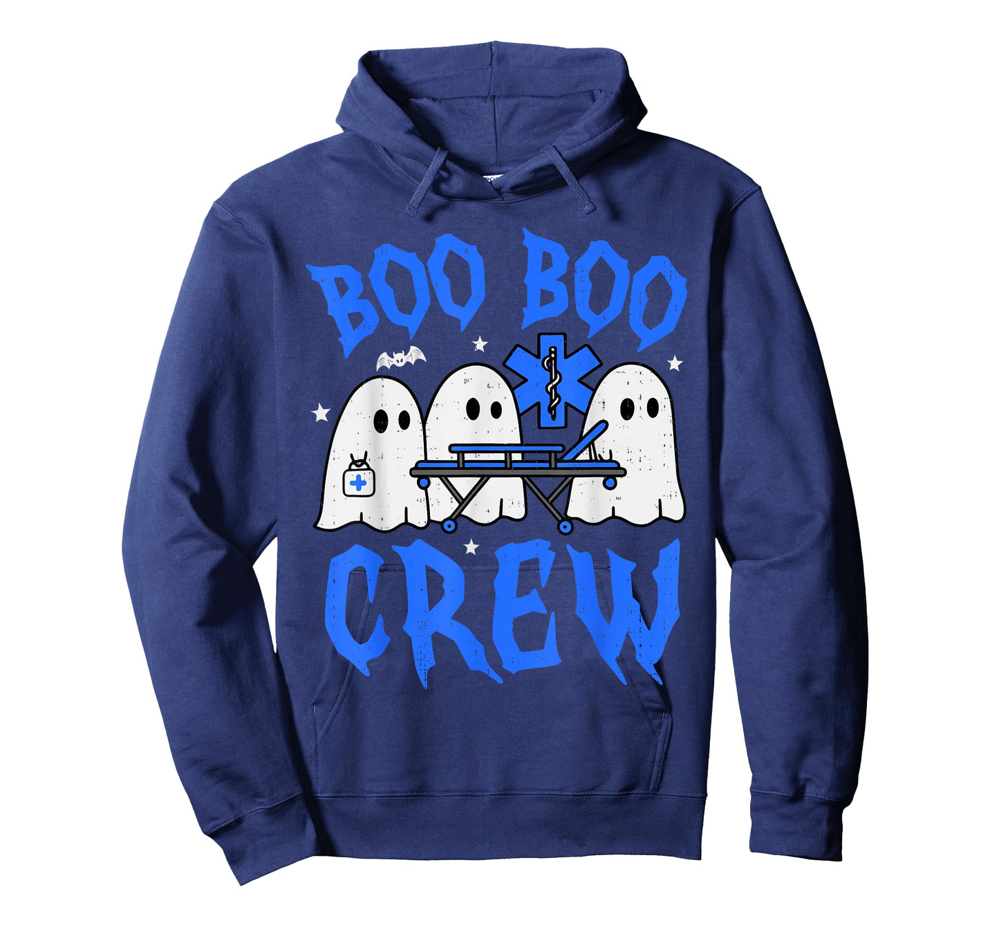 Halloween Ghost EMS EMT Paramedic Funny Emergency Nurse Team T-Shirt