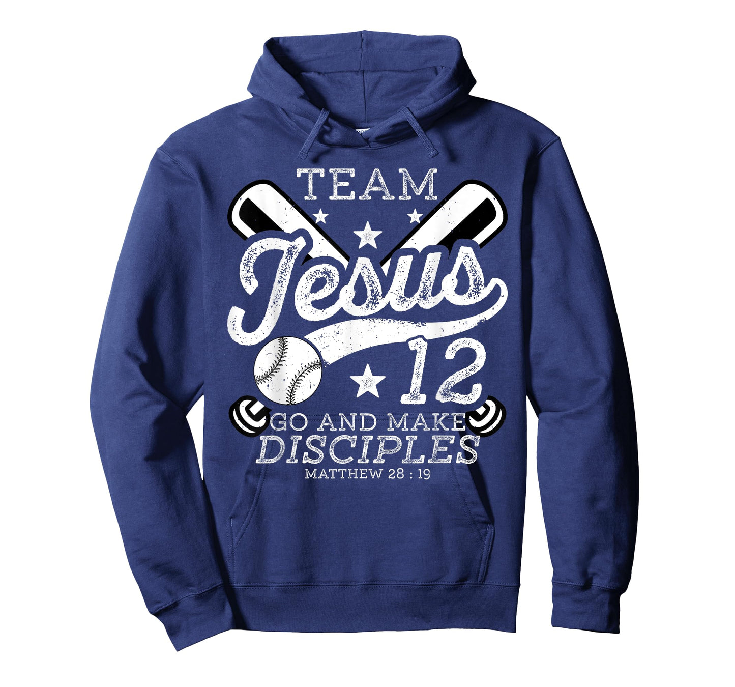Jesus and Baseball Team Jesus Christian Matthew 28:19 Verse T-Shirt