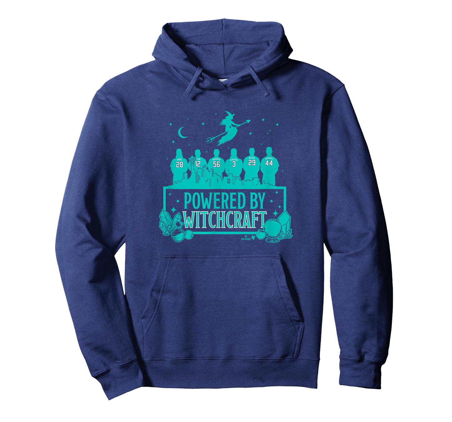 Powered by Witchcraft - Seattle Baseball T-Shirt