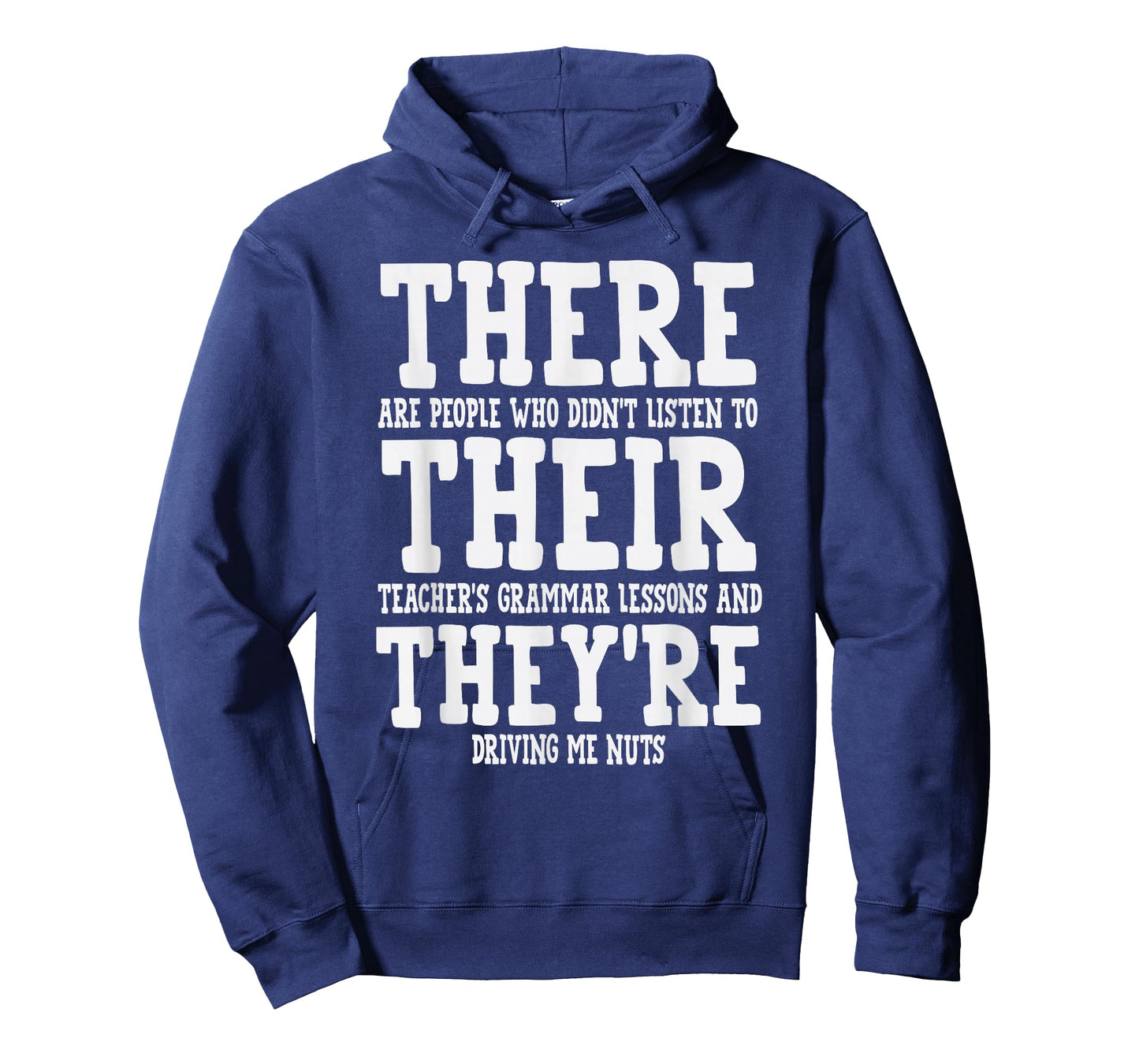 Teacher Appreciation Christmas Gifts Men Women Tee There Their They're Funny Teaching Grammar English Humor Tee T-Shirt