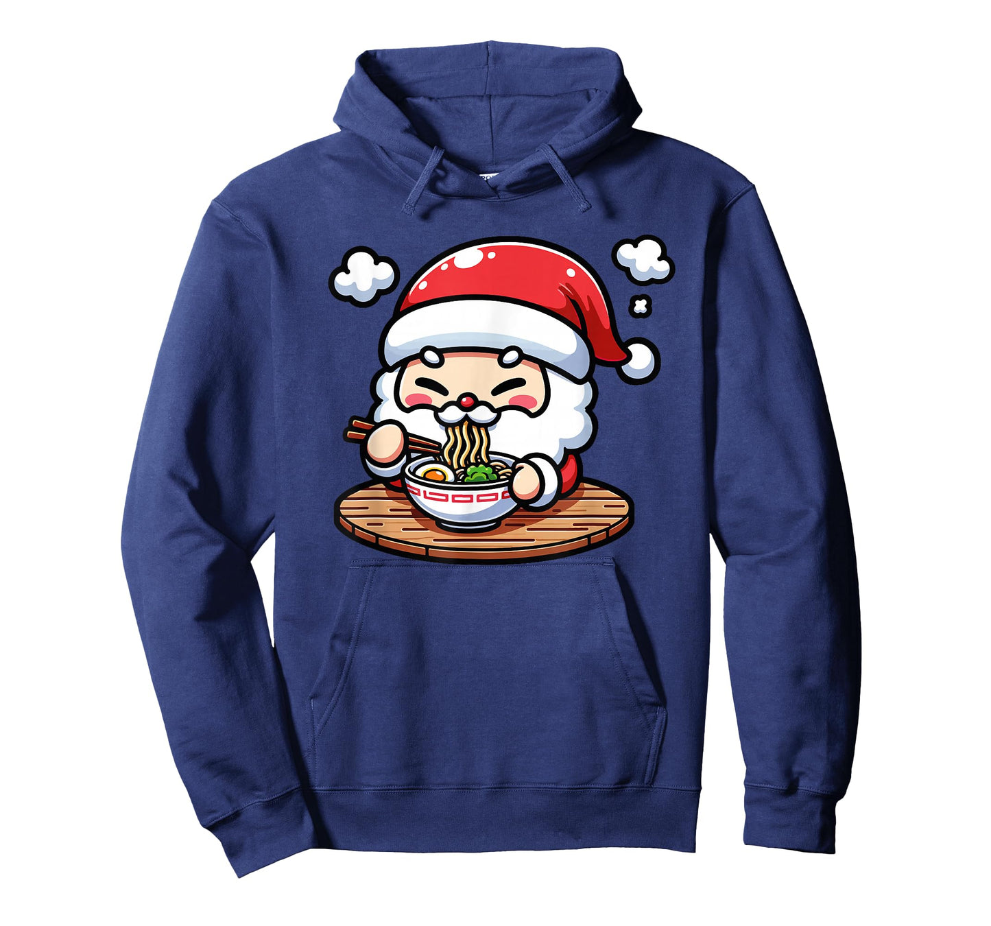 Cute Santa's Christmas Ramen Japanese Xmas Anime Noodles T-Shirt