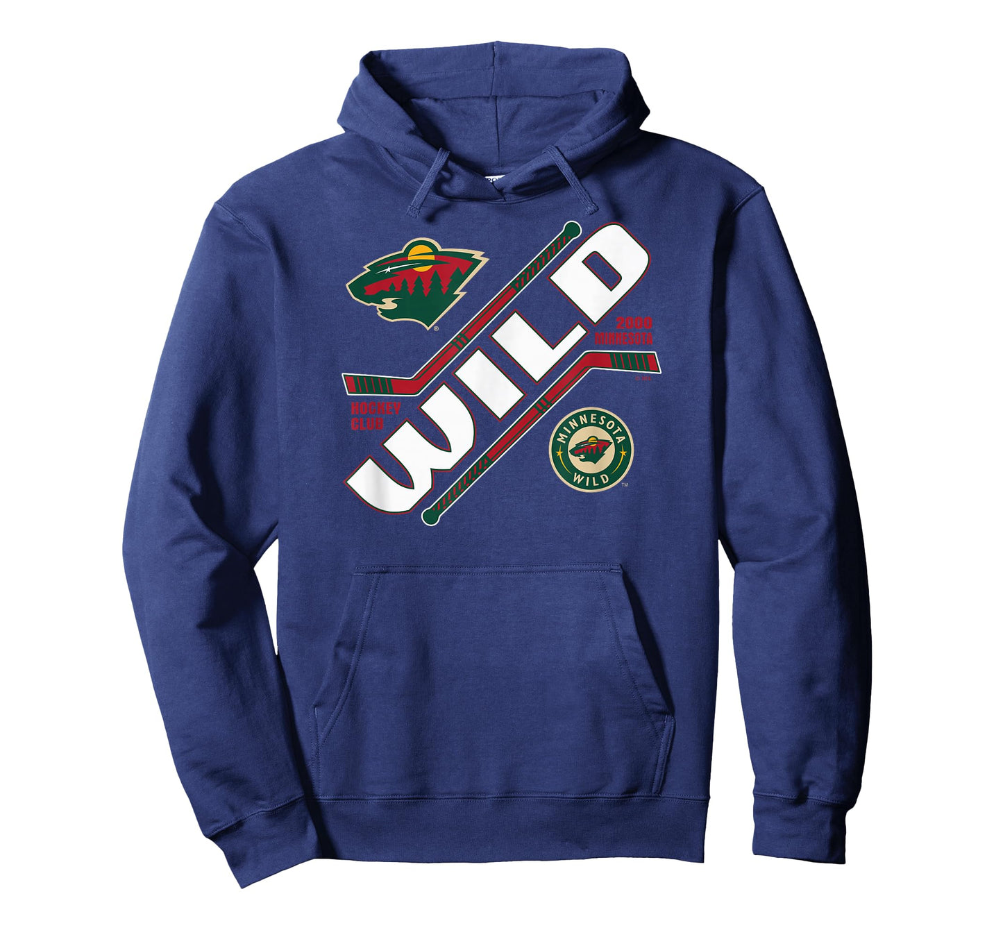 Minnesota Wild Force Black Officially Licensed T-Shirt