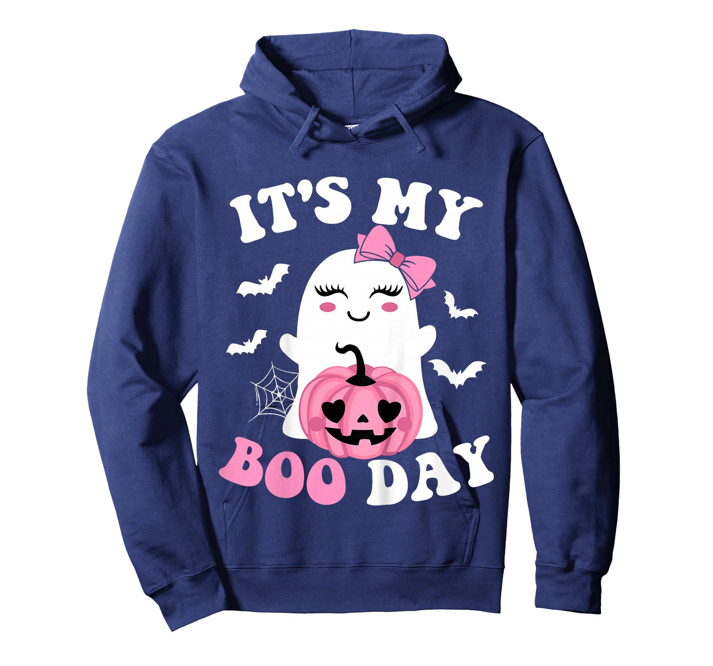 Kids Its My Boo Day Cute Halloween Birthday Toddler Girls Ghost T-Shirt