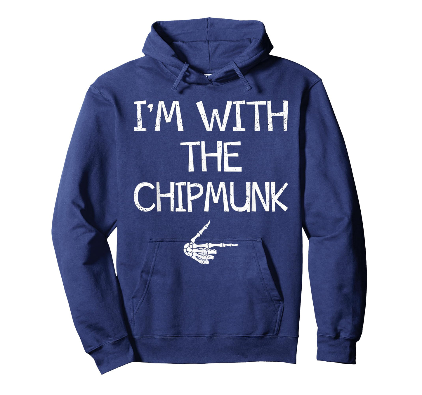 I'm With The Chipmunk Halloween Costume Couples Matching T-Shirt