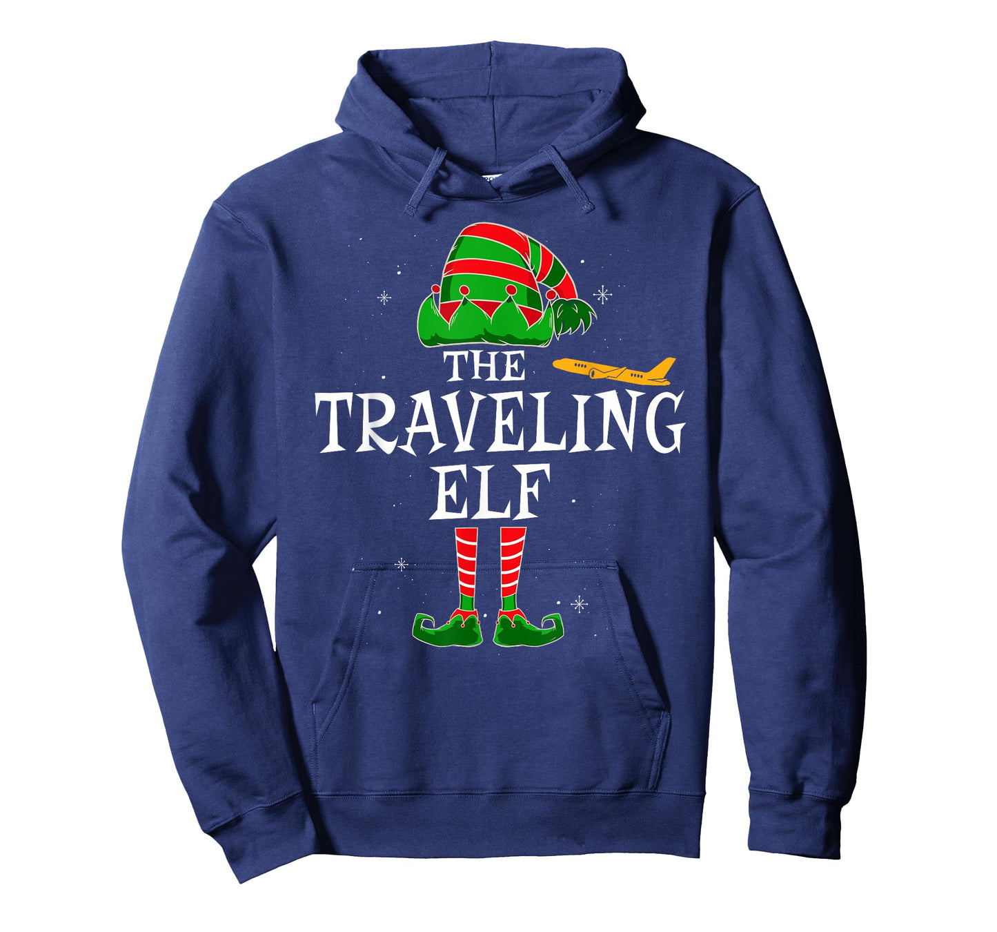 The Traveling Elf Group Matching Family Christmas Traveler T-Shirt