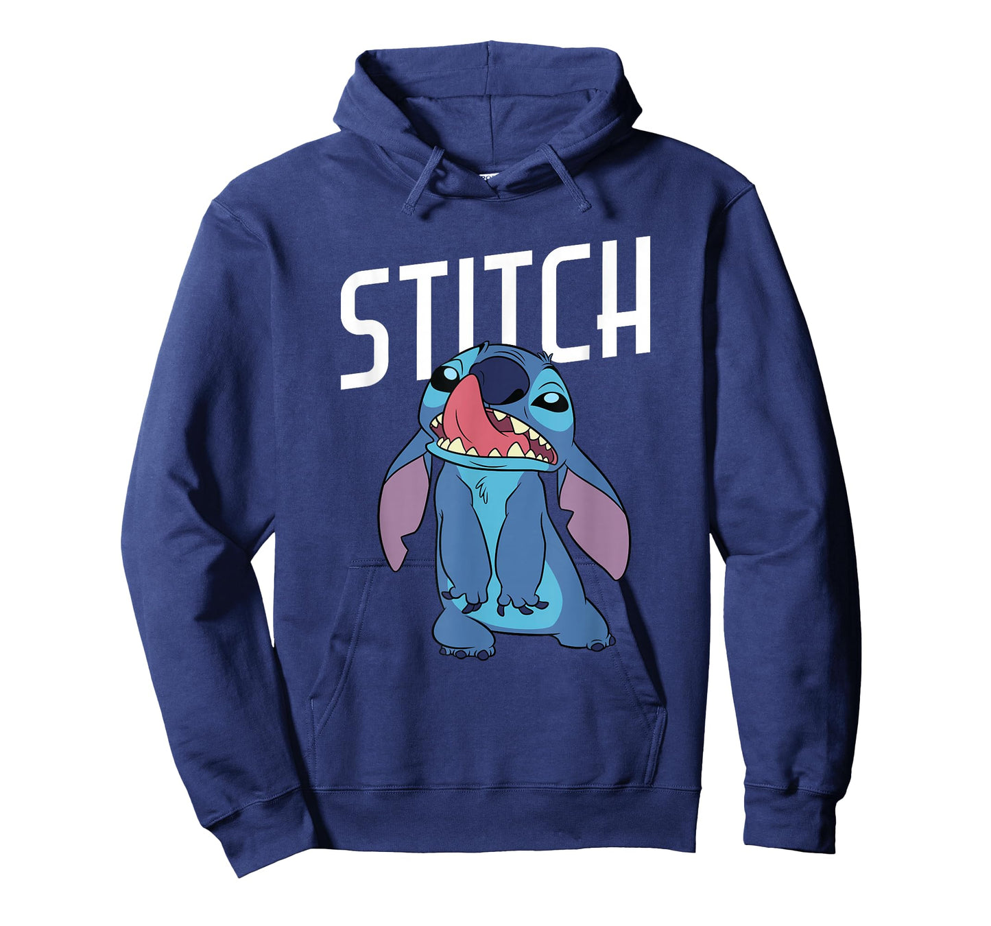 Disney Lilo & Stitch Silly Face Stitch Licking His Nose T-Shirt